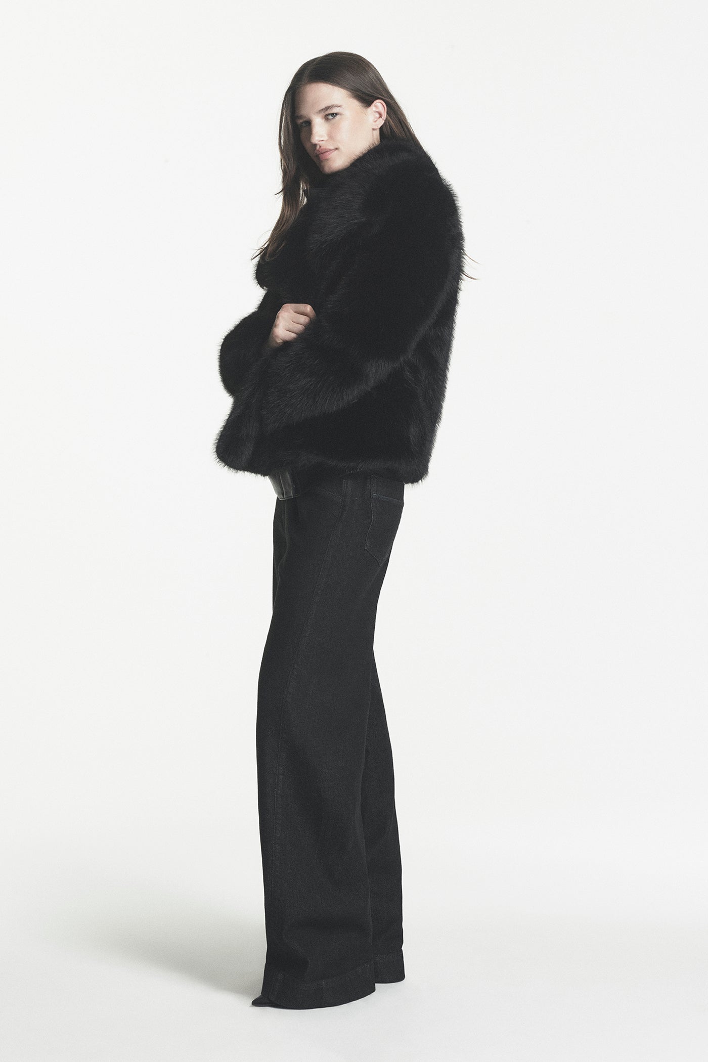 FAUX FUR JACKET VIEW 2