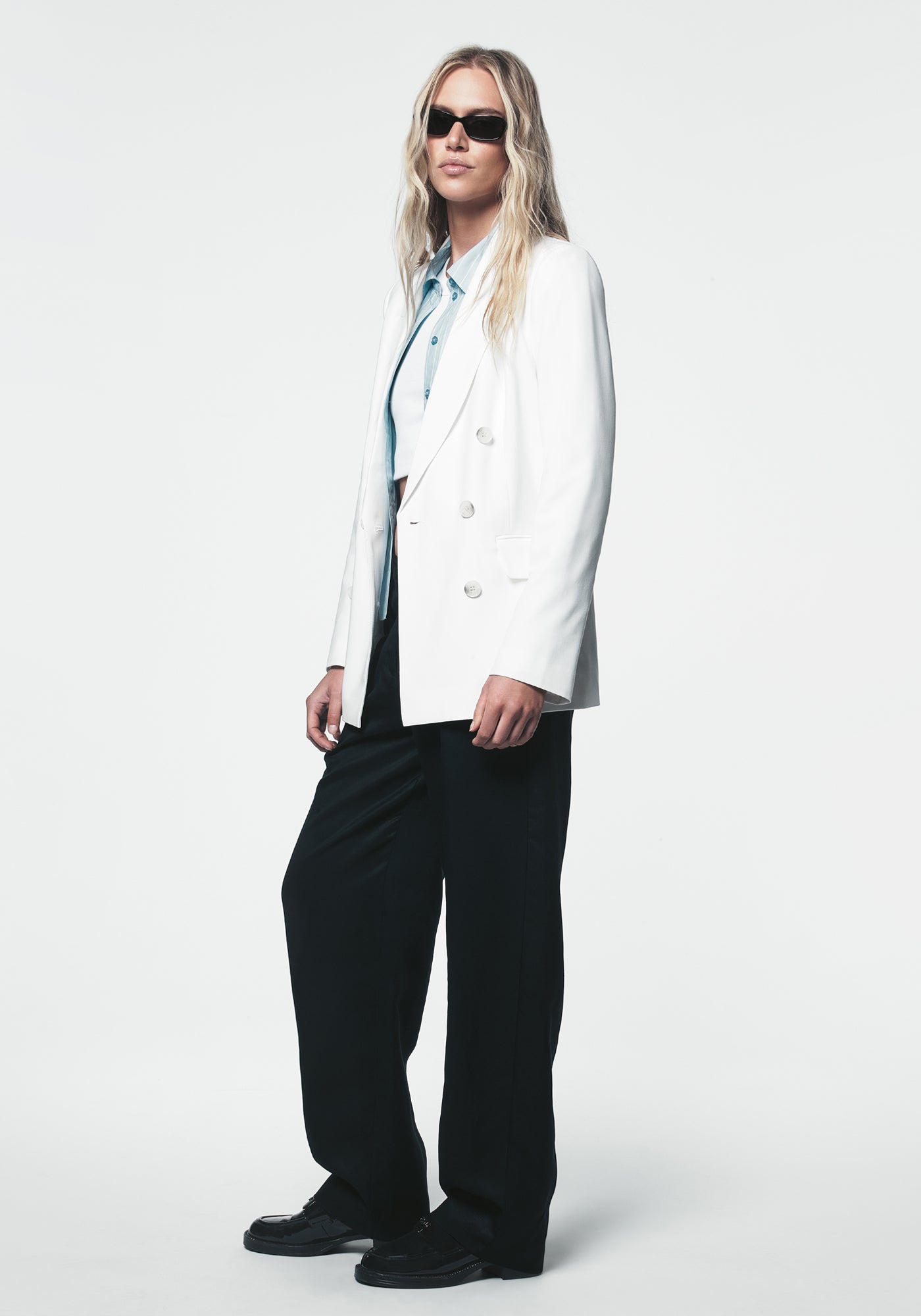 DOUBLE BREASTED BLAZER VIEW 3 | Jackets & Blazers