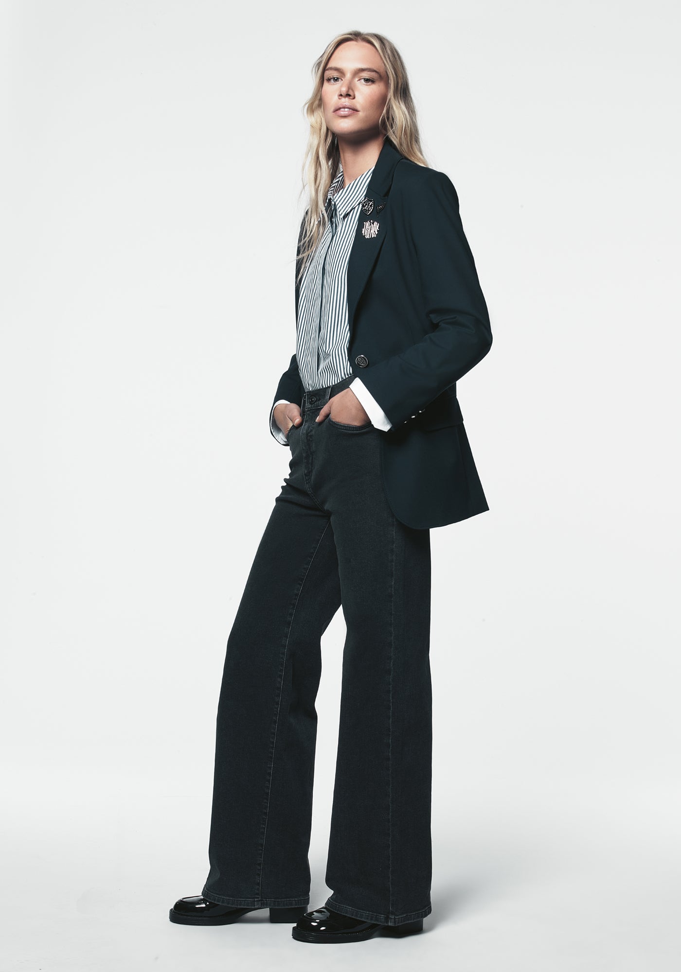 TWO BUTTON BLAZER VIEW 3 | Spring 2026 Campaign