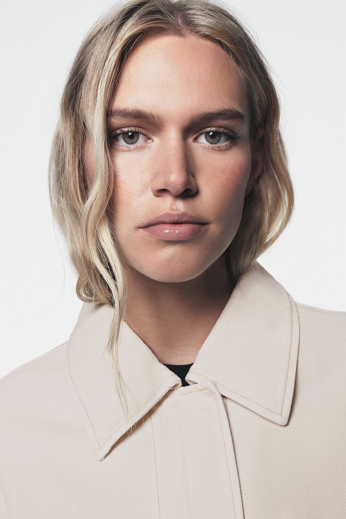 COLLARED FULL ZIP BOMBER JACKET VIEW 4 | Clothing