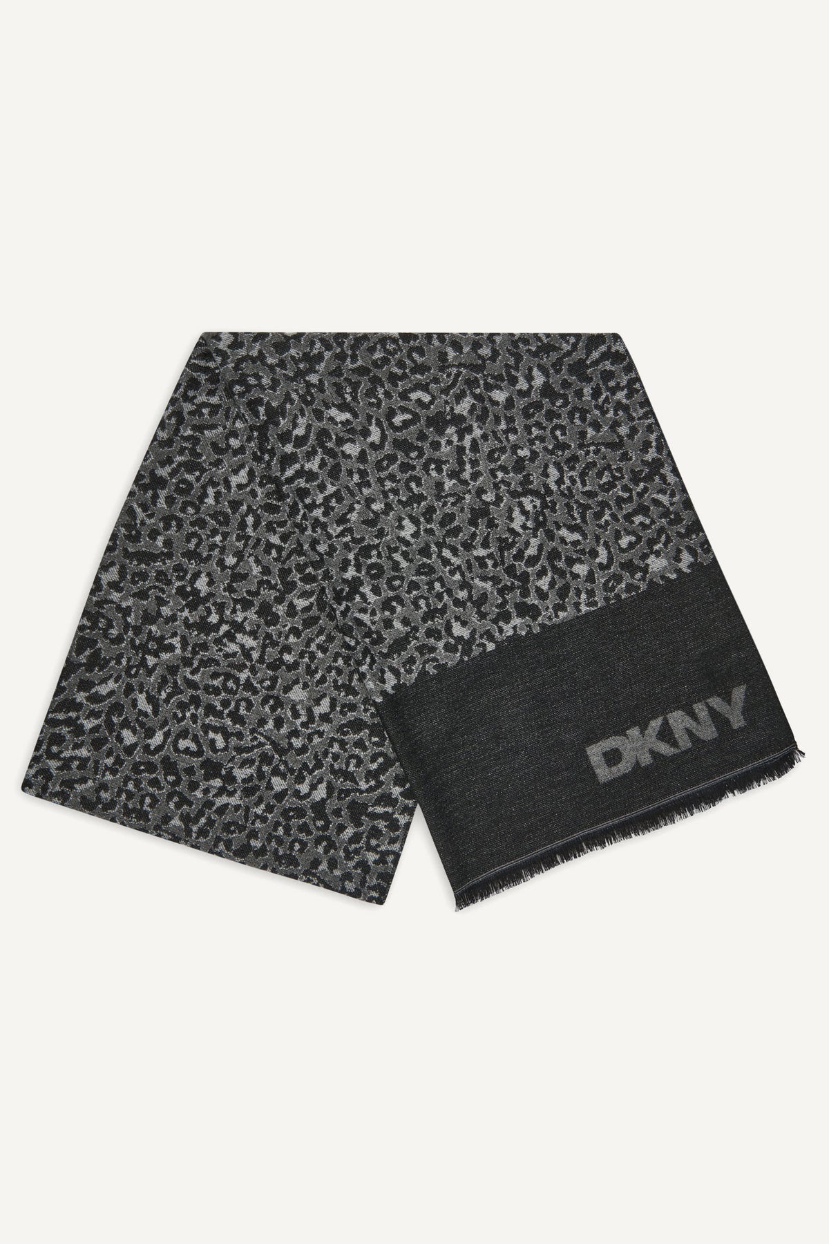 LEOPARD LOGO SCARF VIEW 2
