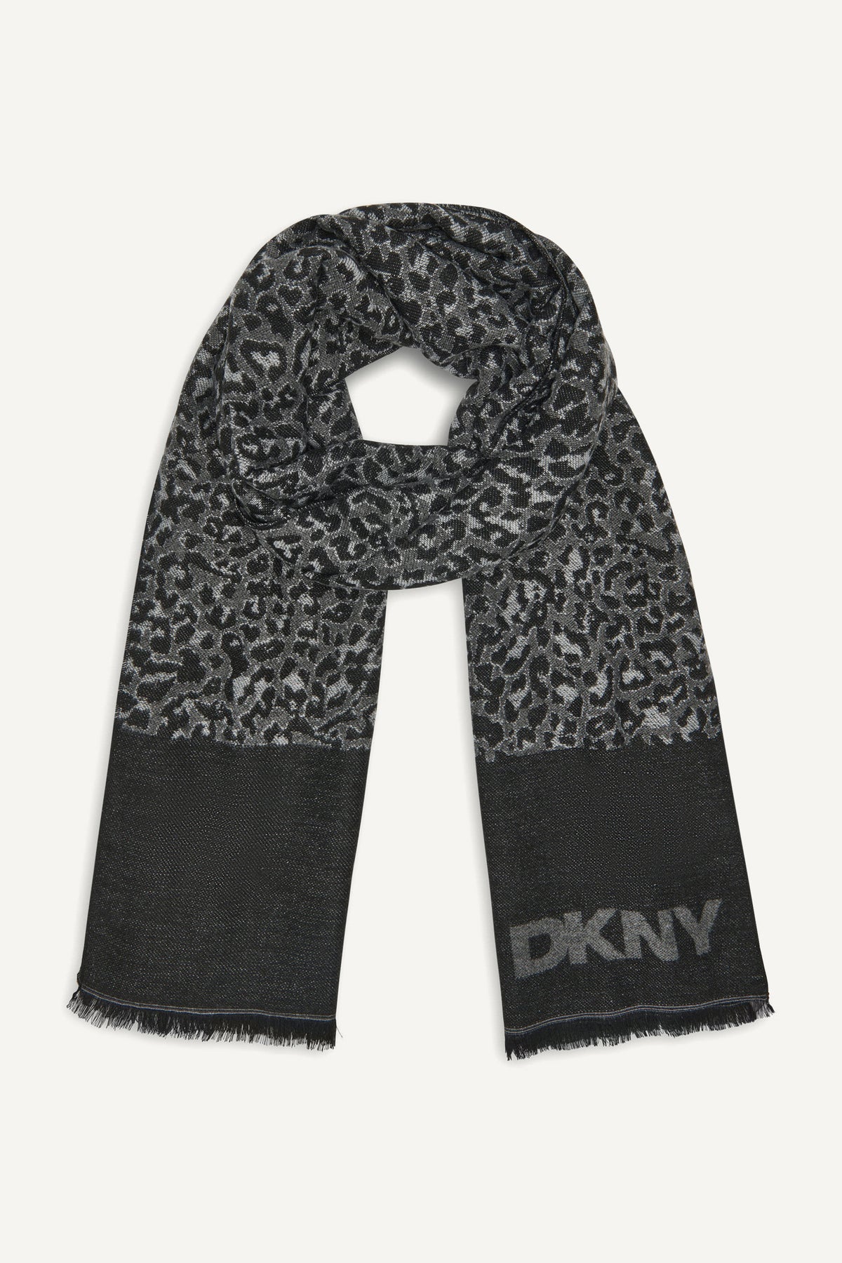 LEOPARD LOGO SCARF VIEW 2