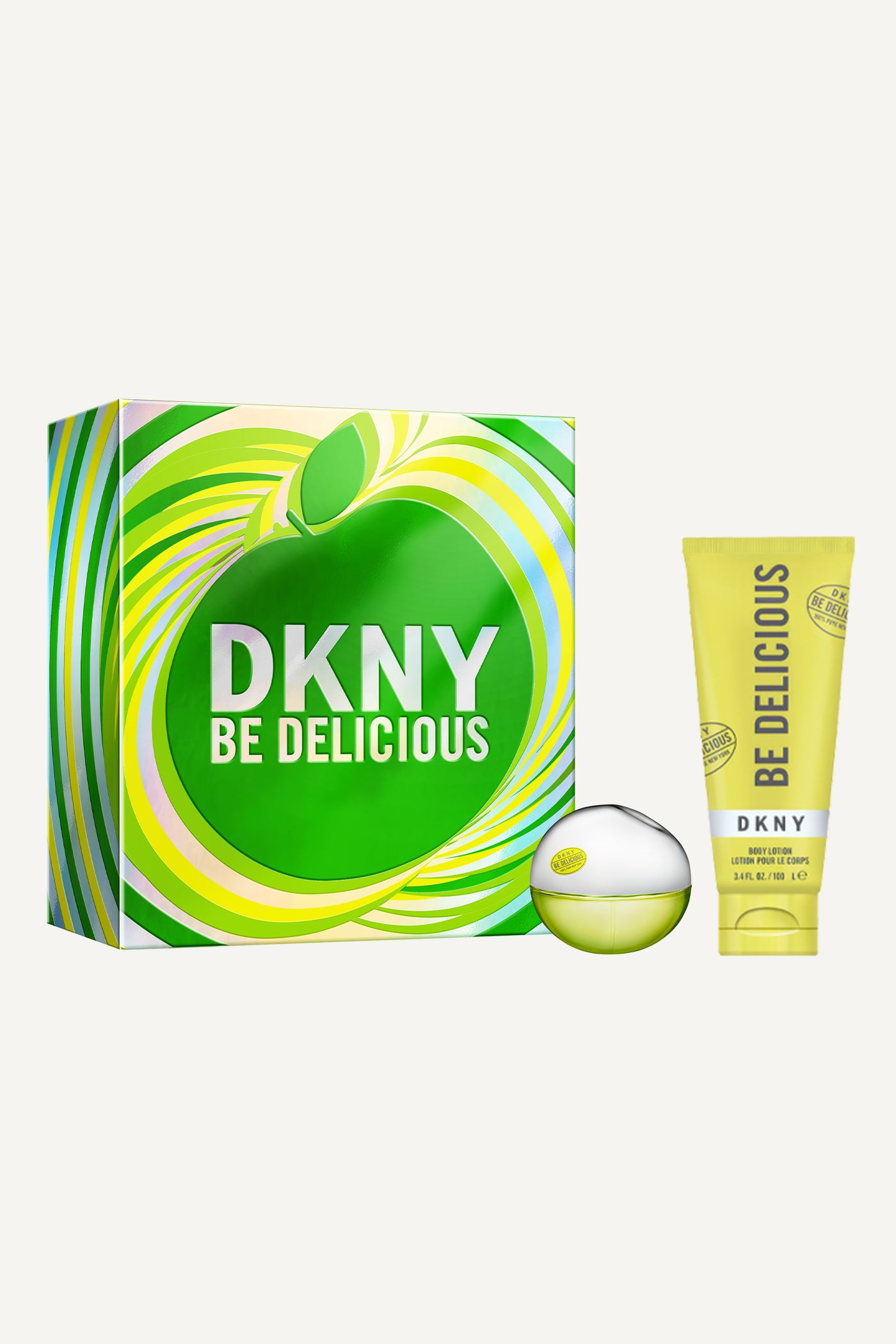 White BE DELICIOUS SET BOX, VIEW 1