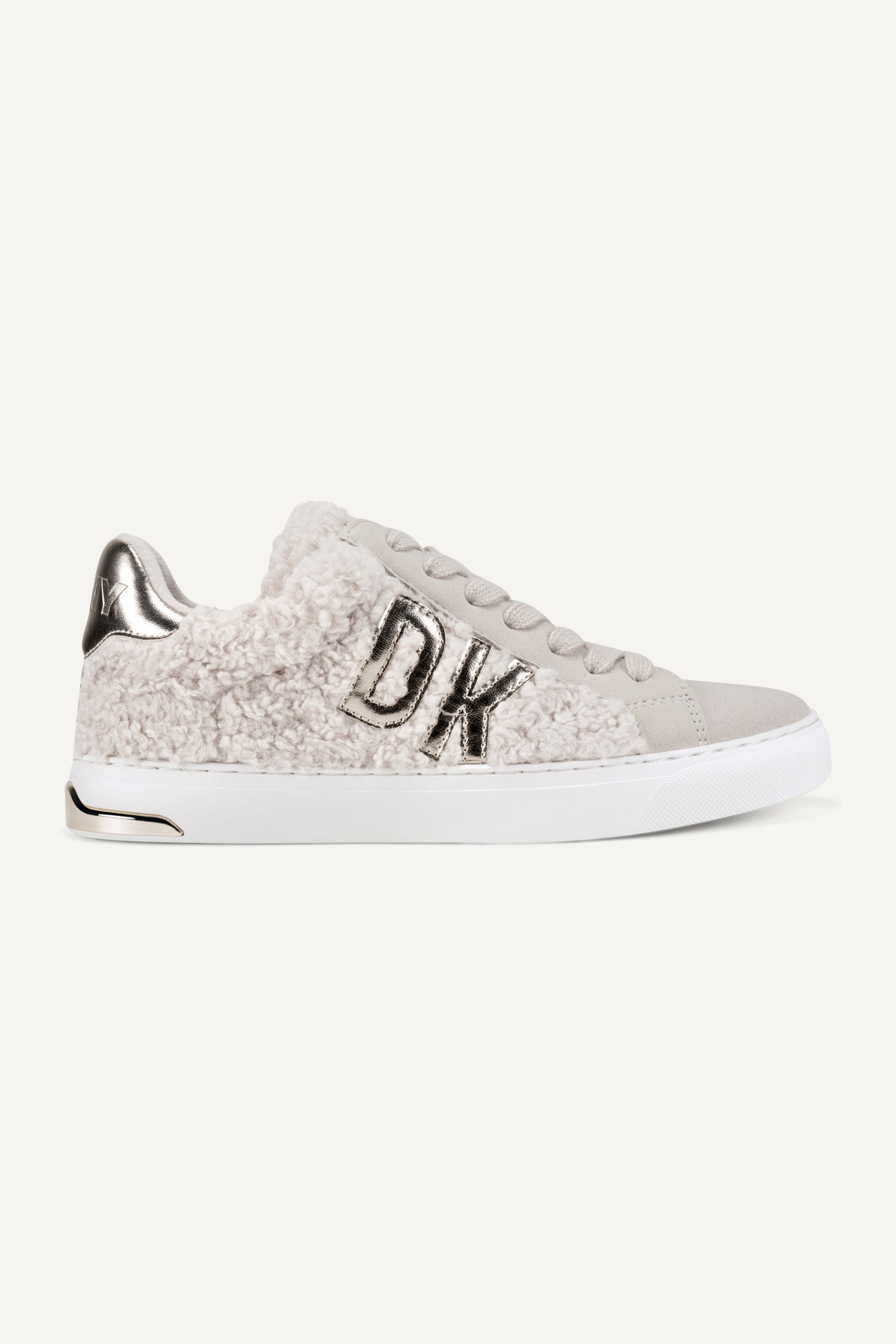 WHITE/CHAMPAGNE ABENI LACE UP SNEAKER 30M, VIEW 1 | Sneakers