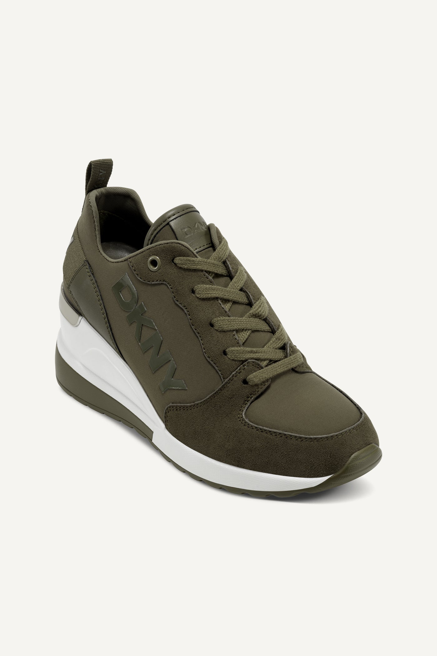 Green CAIT WEDGE SNEAKER, VIEW 1 | Sneakers