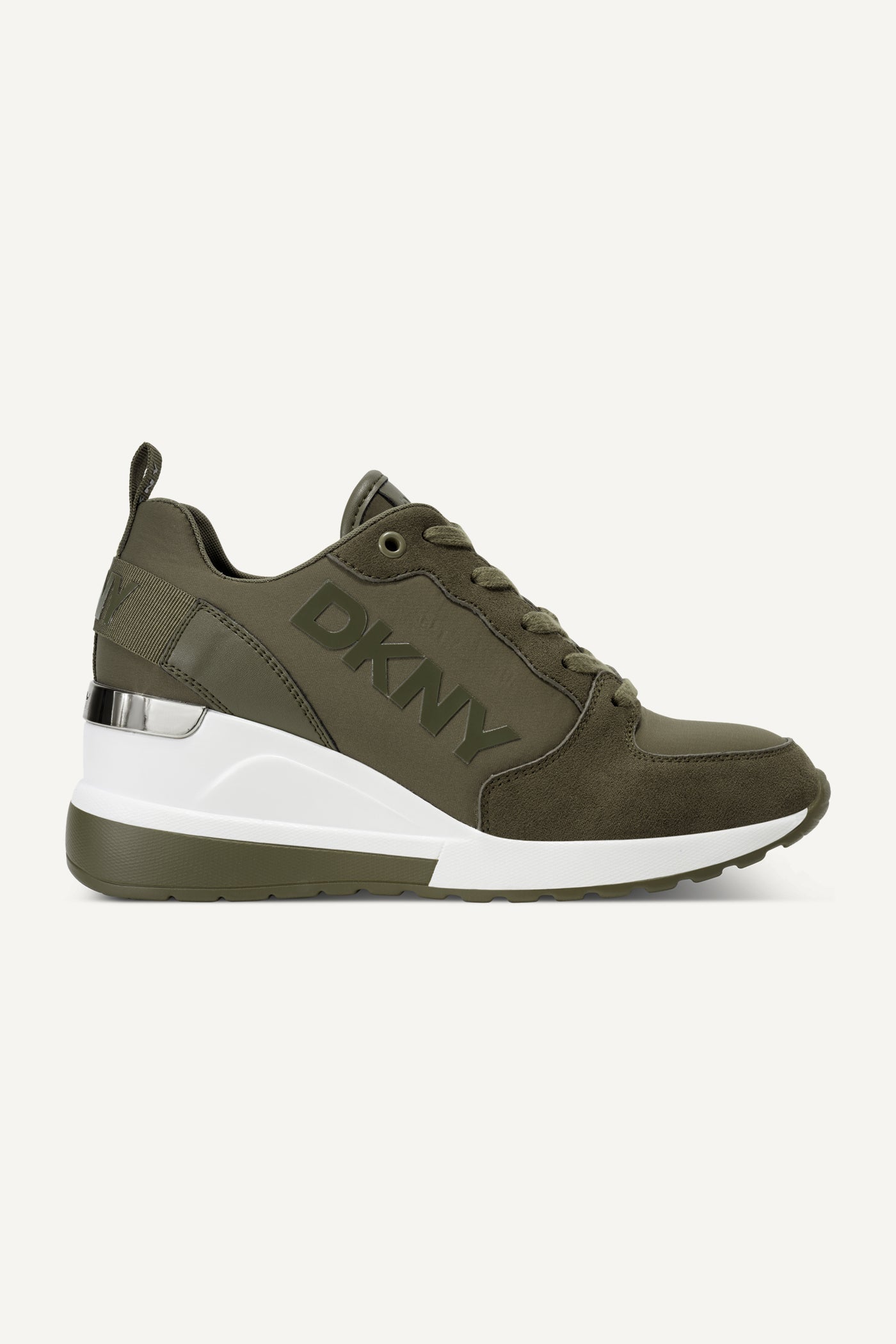Green CAIT WEDGE SNEAKER, VIEW 2 | Sneakers