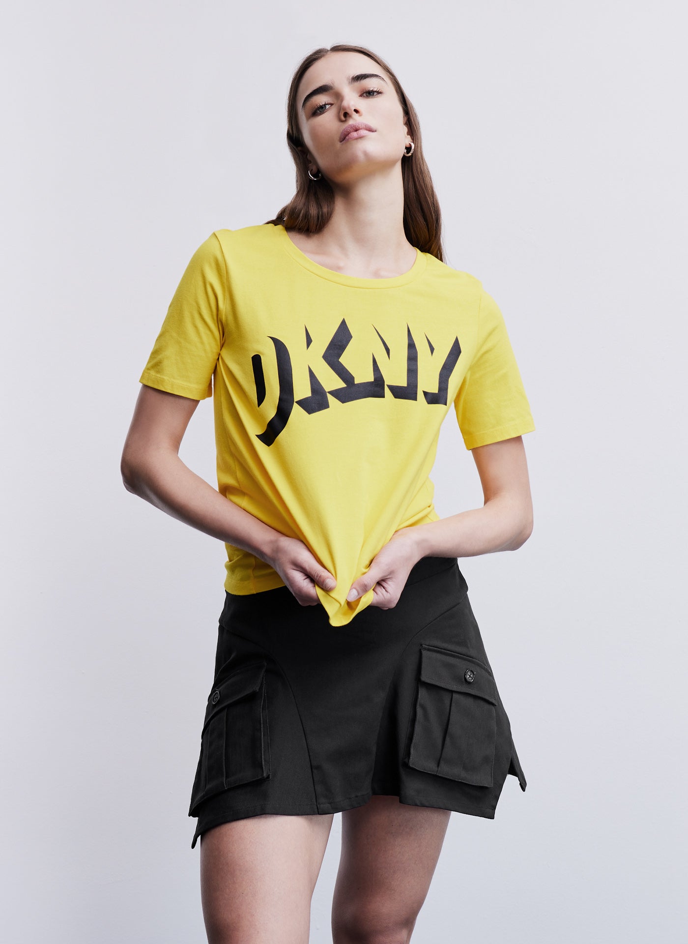 DKNY 451209 Signature Lace T-Shirt Perfect Coverage