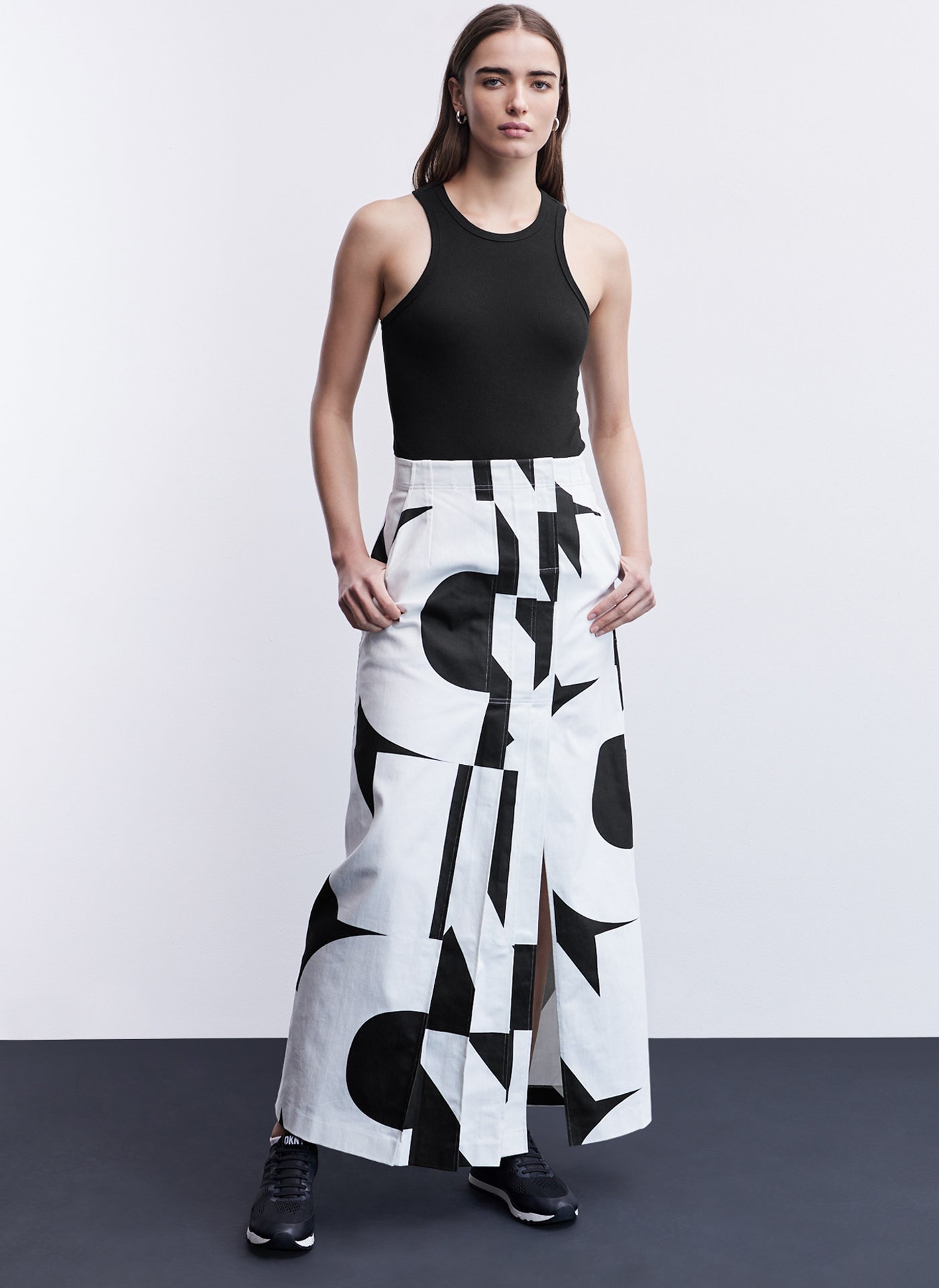 dkny ombre skirt