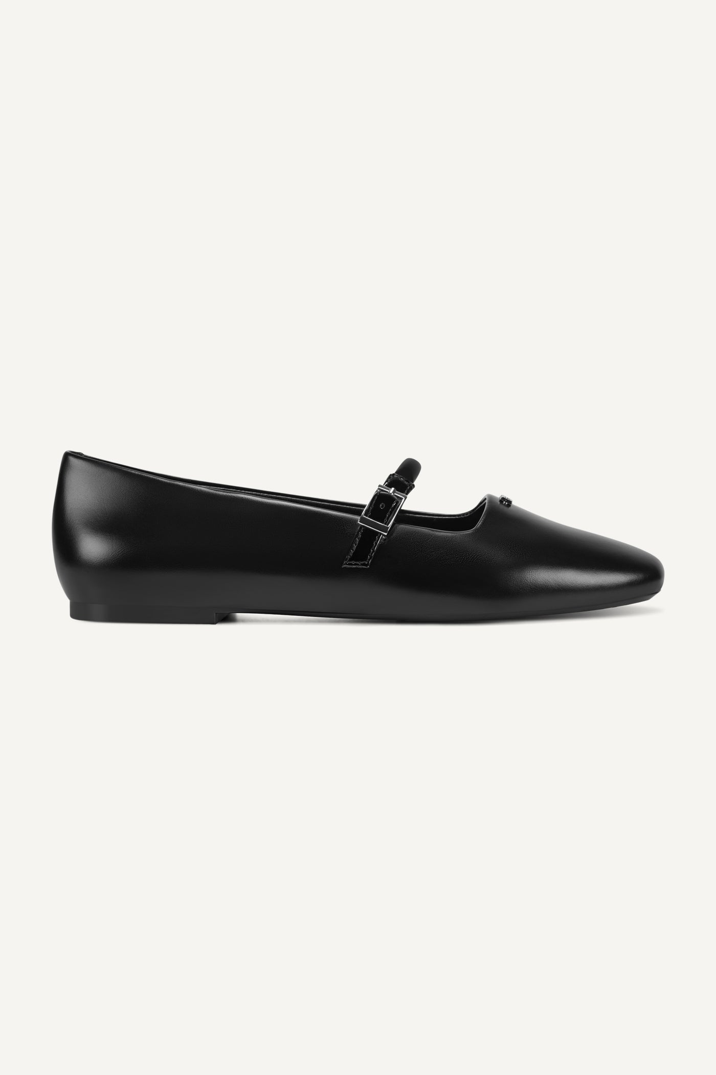 Black/Black DANITA BALLET FLAT, VIEW 1 | FLATS
