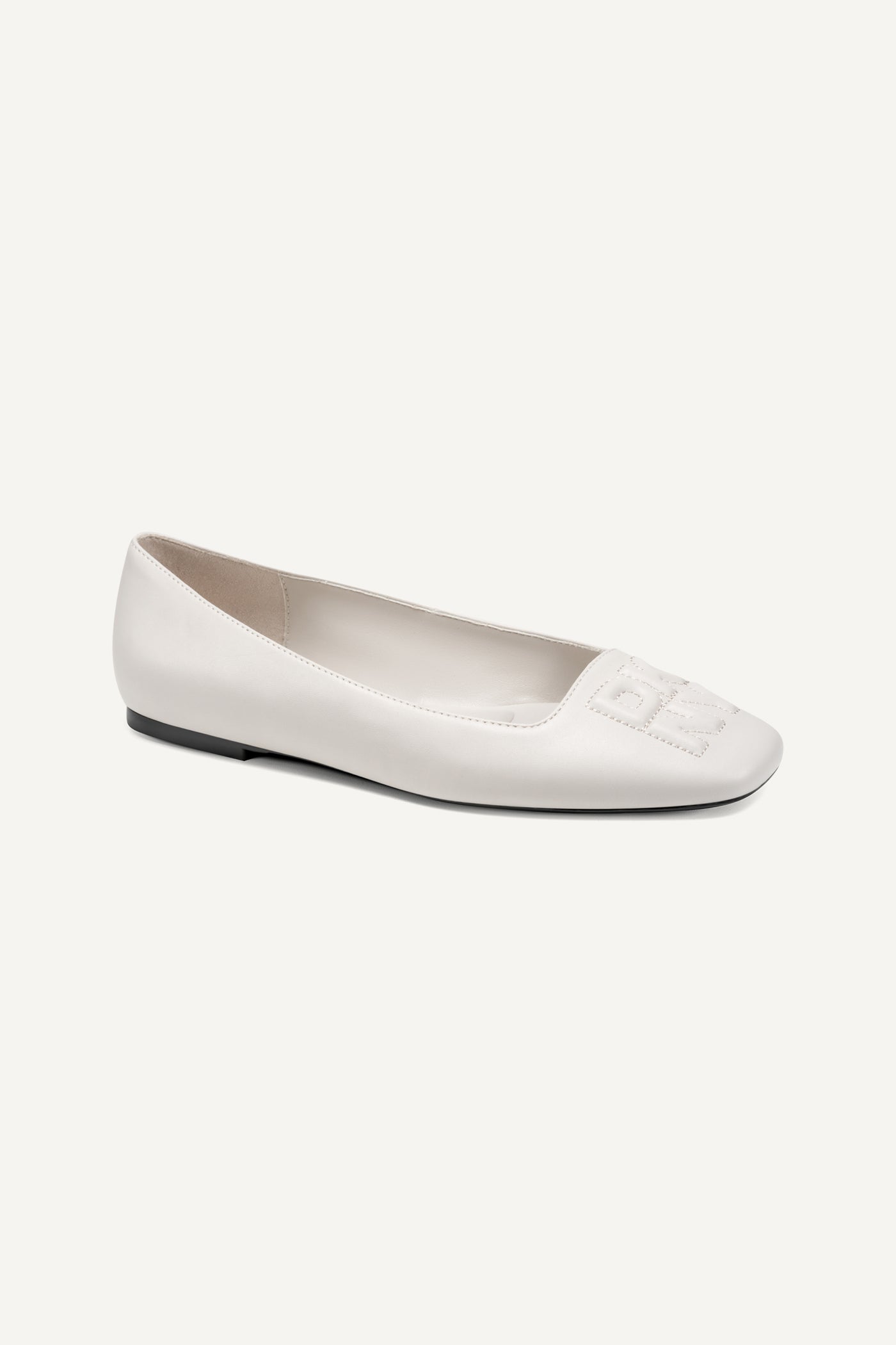 Soft White DARIANNE BALLET FLAT, VIEW 2 | Shoes