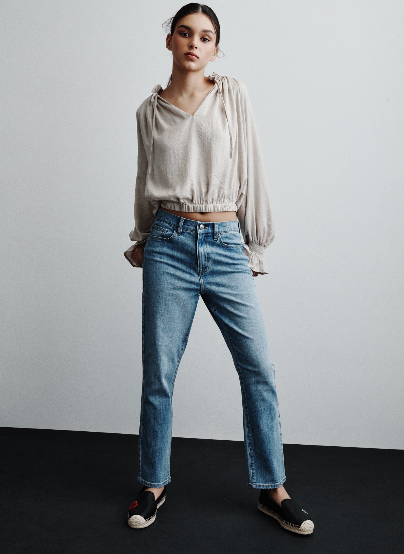 dkny high rise jeans