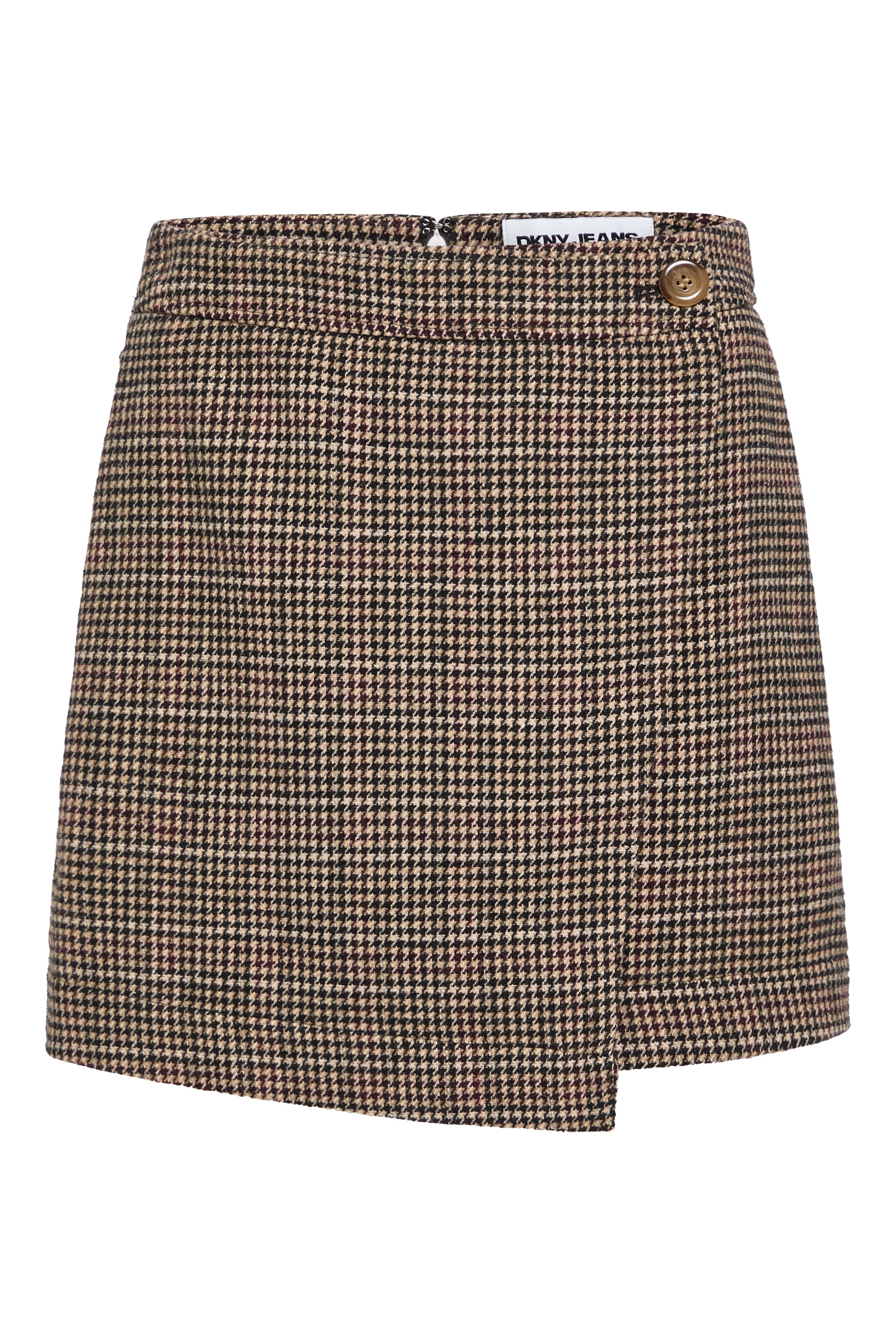 HOUNDSTOOTH MINI WRAP SKIRT VIEW 8