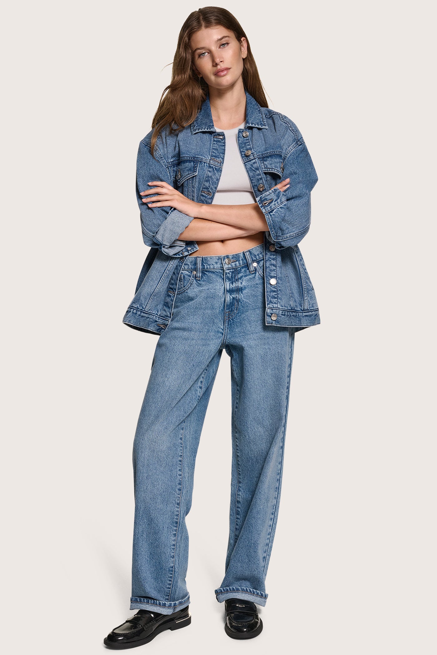 VESEY MID RISE RELAXED STRAIGHT 32 INCH INSEAM VIEW 5 | SELECT STYLES