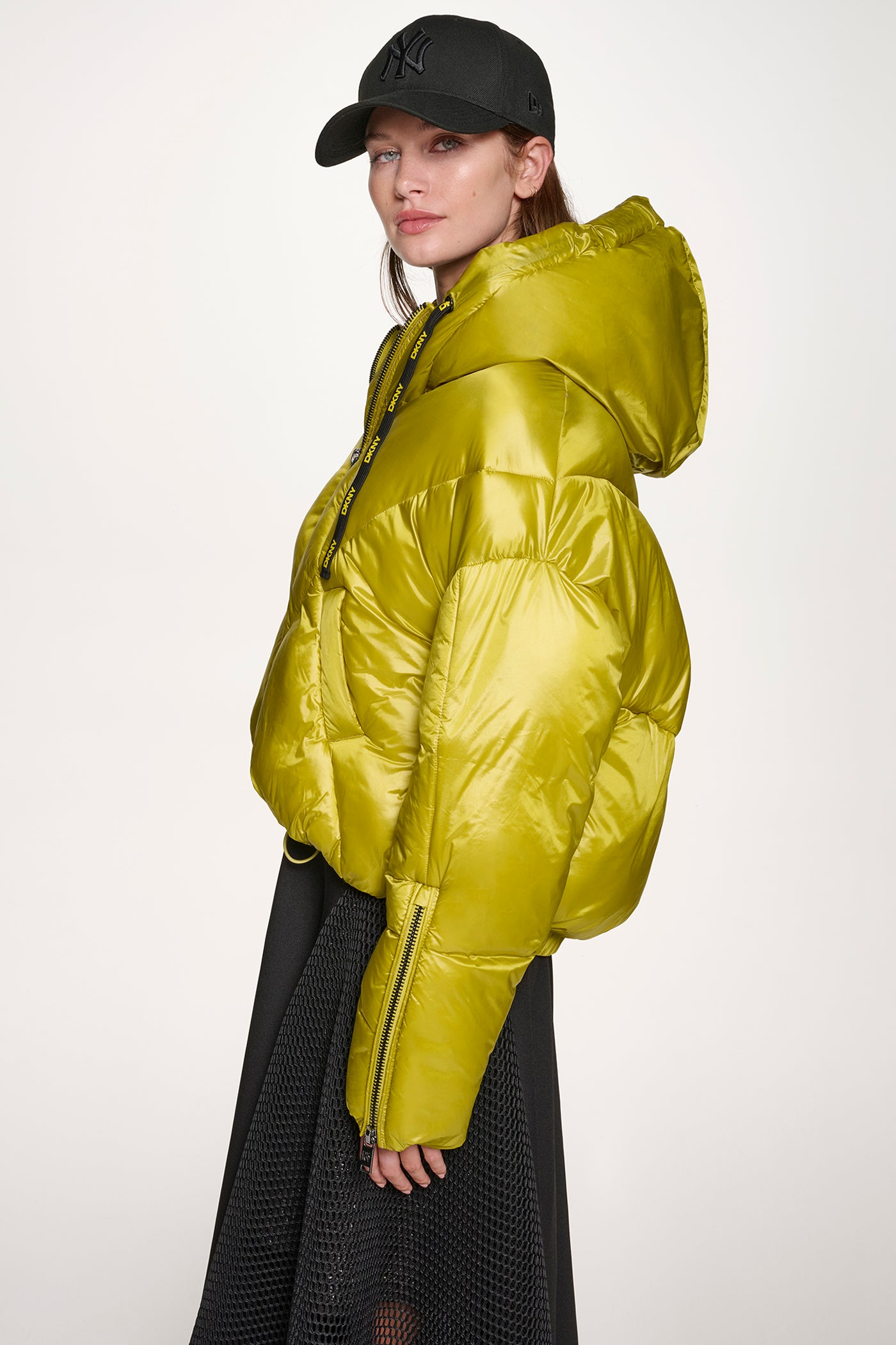 Cropped Puffer Jacket | Short Puffer | DKNY