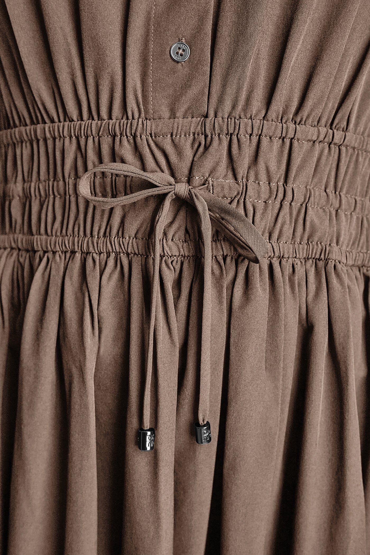 SMOCKED-WAIST COMMUTER DRESS VIEW 6 | Dresses & Jumpsuits