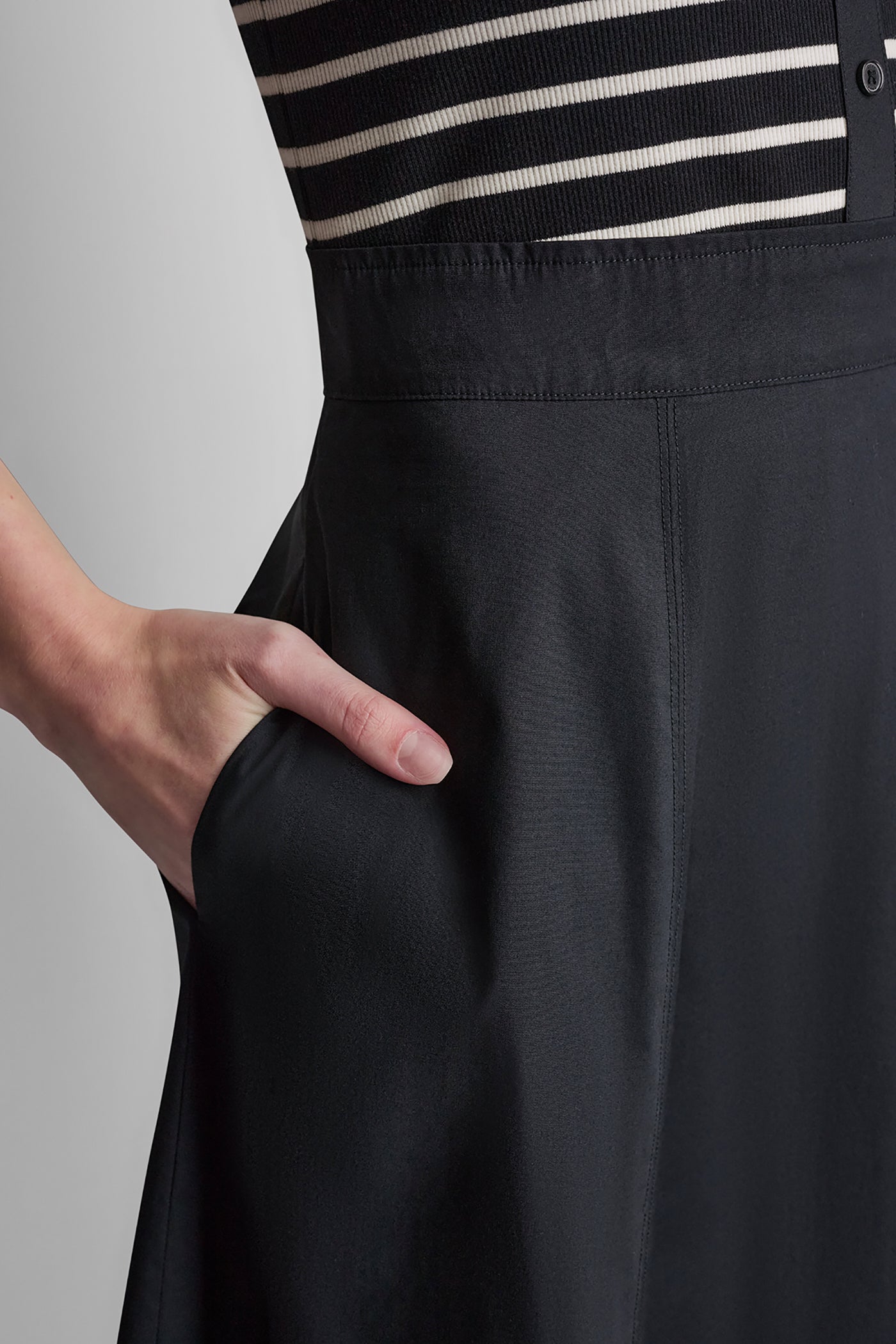 FIT & FLARE MIDI SHIRT DRESS VIEW 6 | SALE CLOTHING