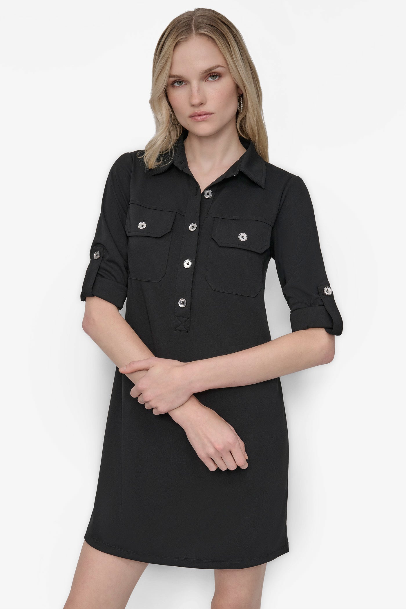 CARGO SHIFT POPOVER SHIRT DRESS VIEW 6 | SALE DRESSES