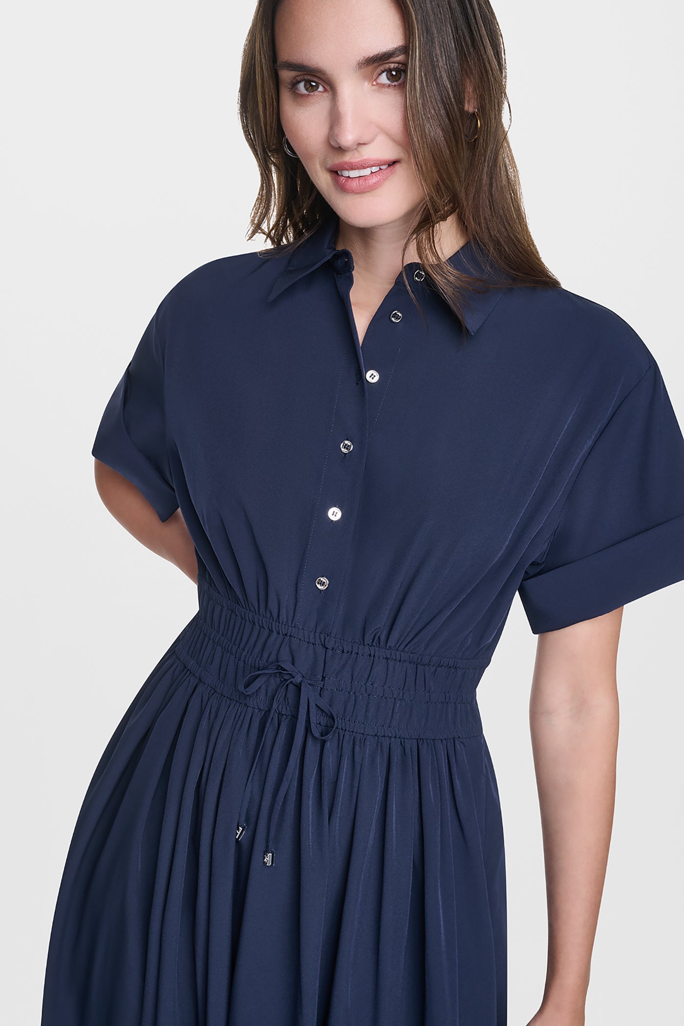 MIDI COMMUTER SHIRT DRESS VIEW 5 | All Products
