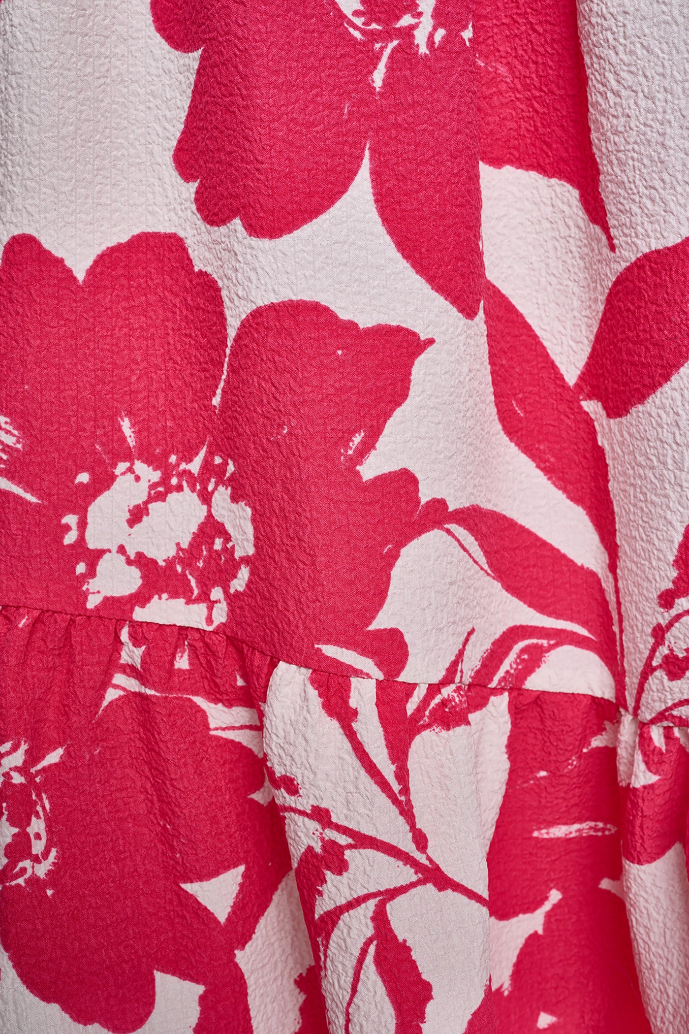 JEWEL NECK PRINTED MIDI DRESS VIEW 8 | New Arrivals