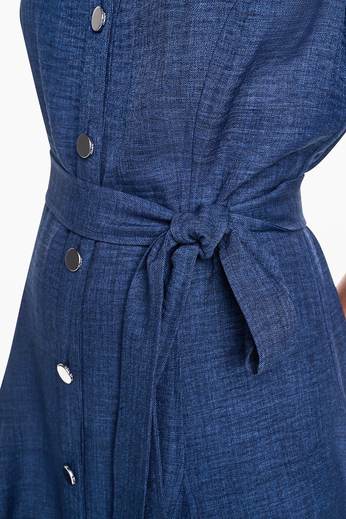 MIDI A-LINE SHIRT DRESS VIEW 2