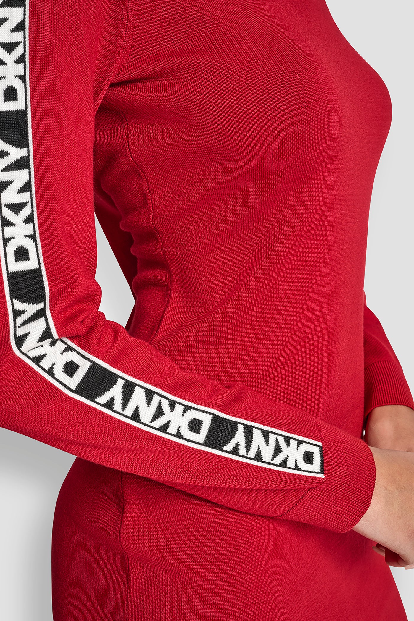 SLEEVE LOGO DRESS VIEW 3 | Dresses & Jumpsuits