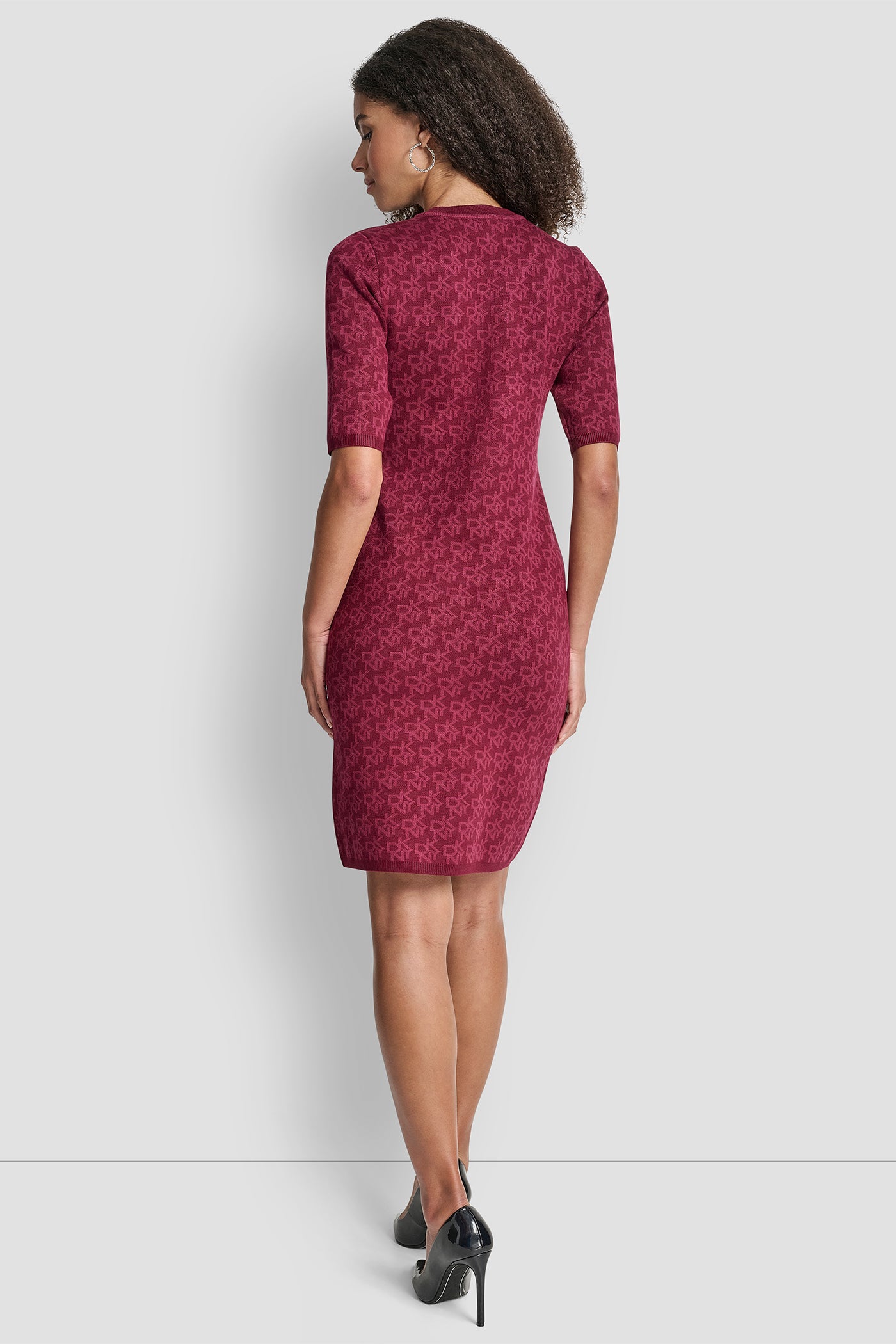 ALL OVER LOGO DRESS VIEW 3 | Dresses & Jumpsuits