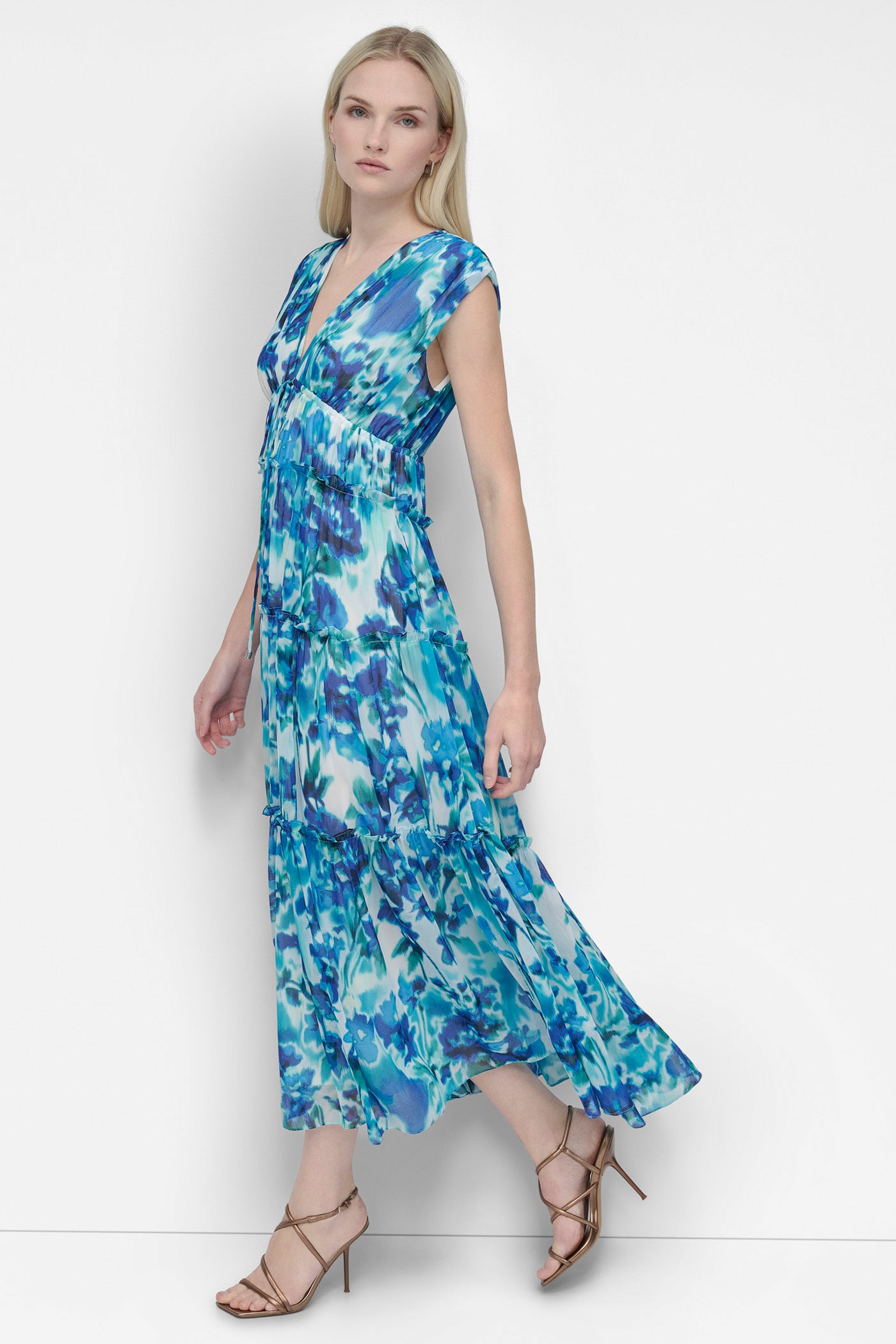 SLEEVELESS TIERED MAXI VIEW 3 | Summer Essentials