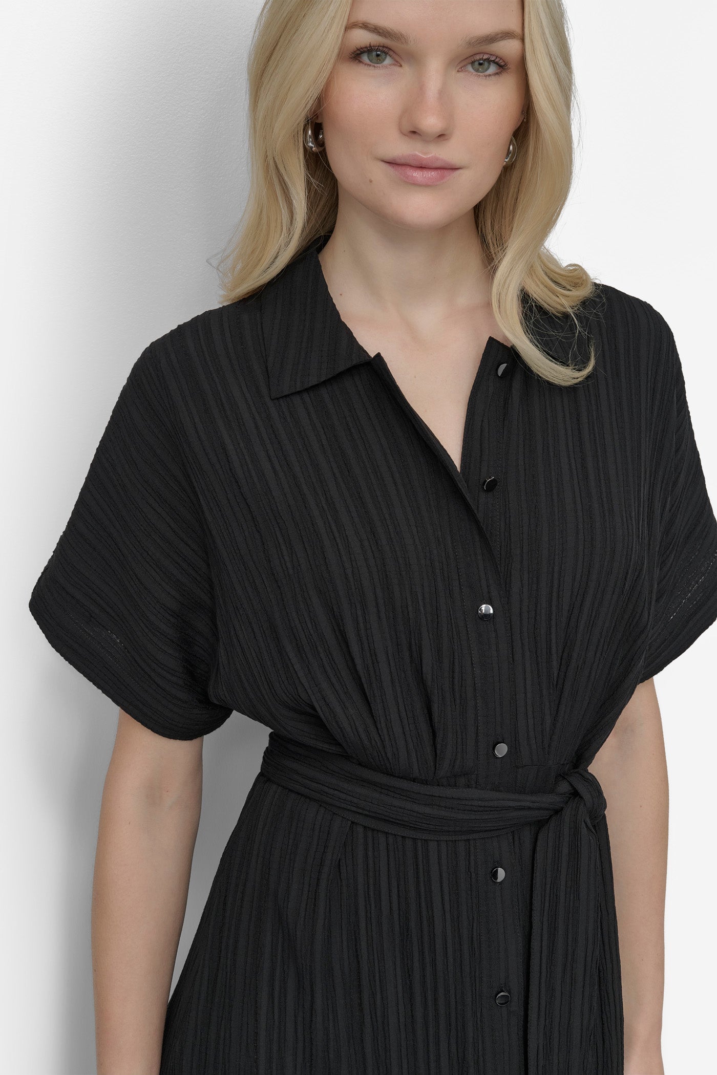 BELTED MIDI SHIRT DRESS VIEW 4 | SALE DRESSES