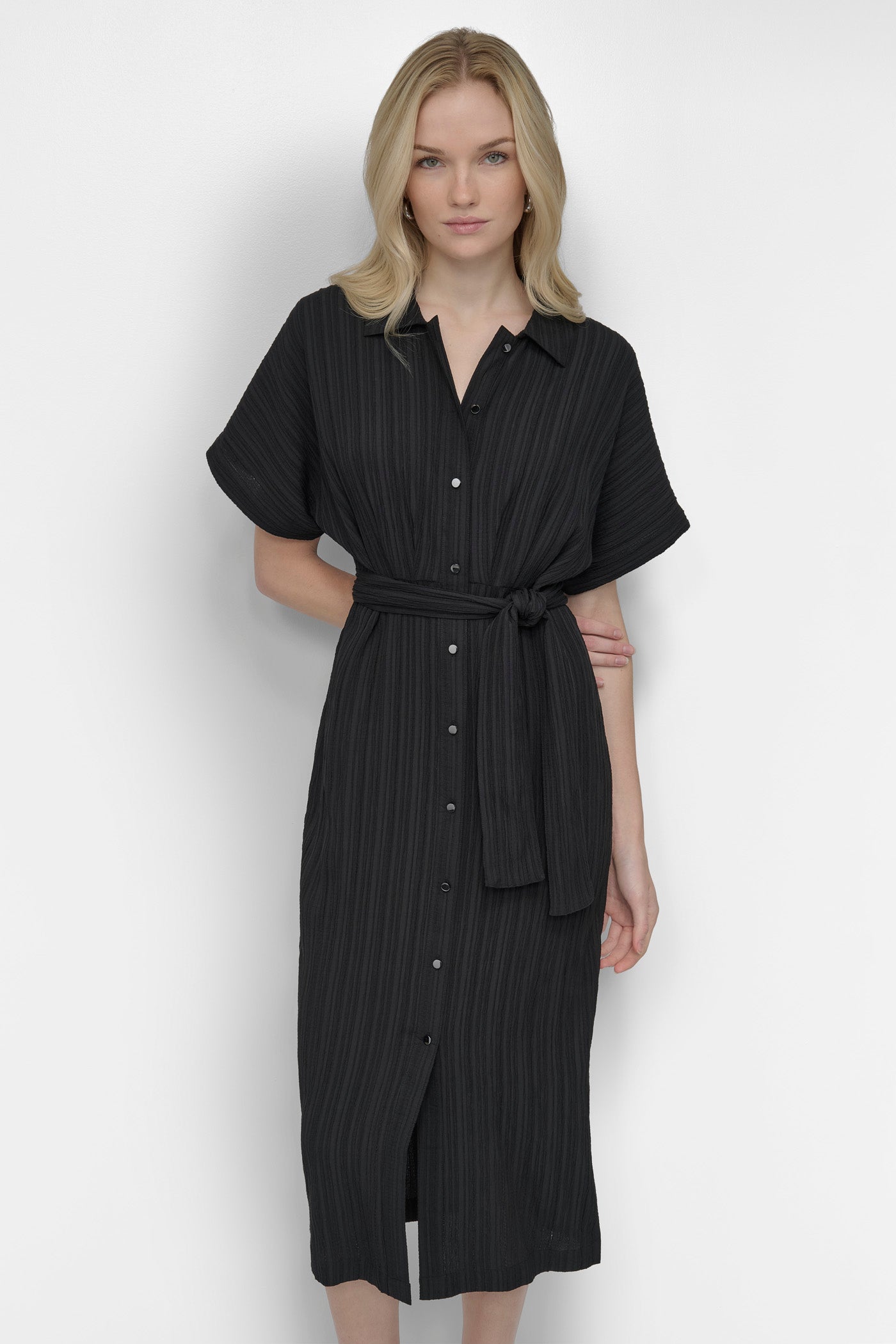 BELTED MIDI SHIRT DRESS VIEW 5 | SALE DRESSES