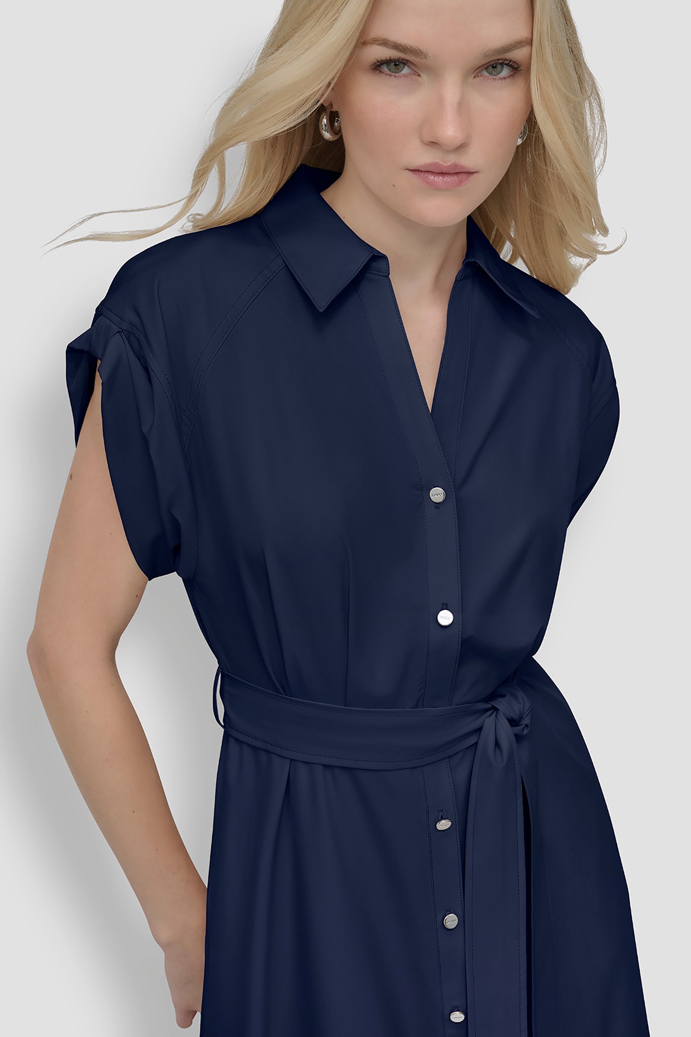 BUTTON-FRONT MIDI COMMUTER DRESS VIEW 5 | SPRING 2026