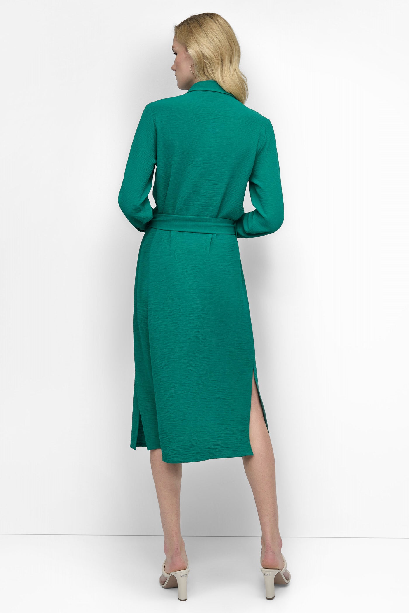 Meadow COLLARED BUTTON DRESS, BACK VIEW | SALE DRESSES