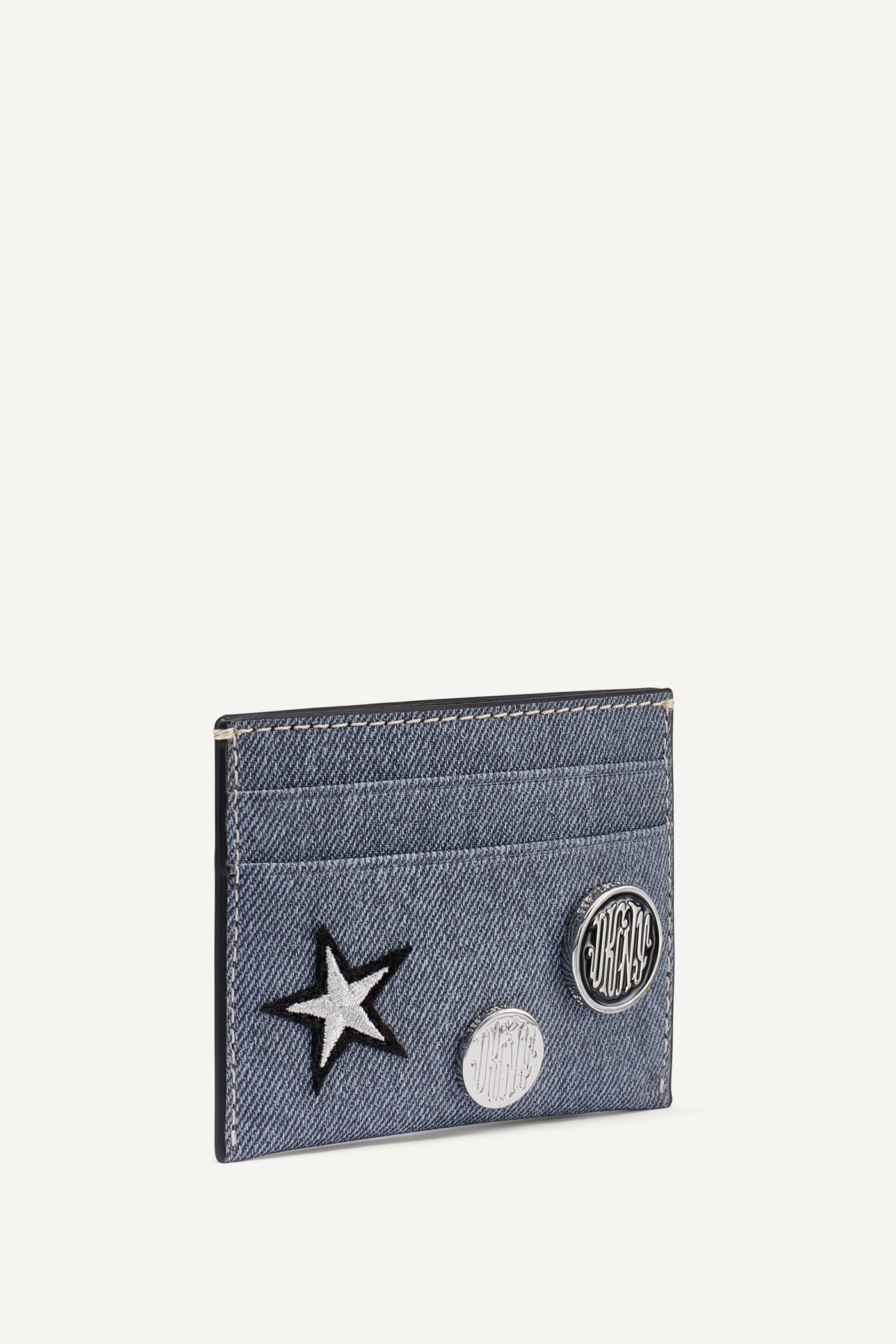 Denim NESSA CARD CASE, BACK VIEW | Bags