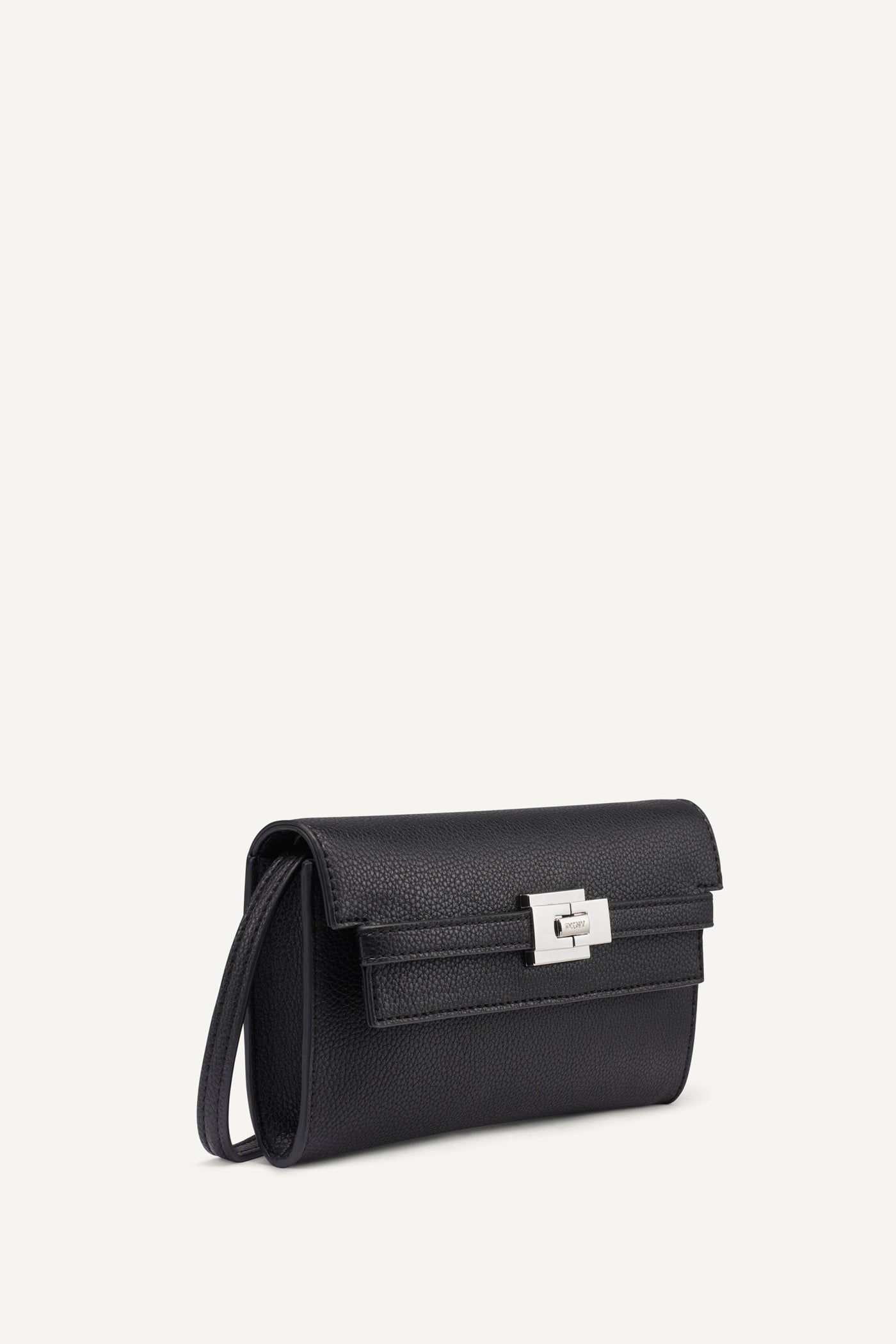 Black/Silver BRYAR CROSSBODY, BACK VIEW | Bags