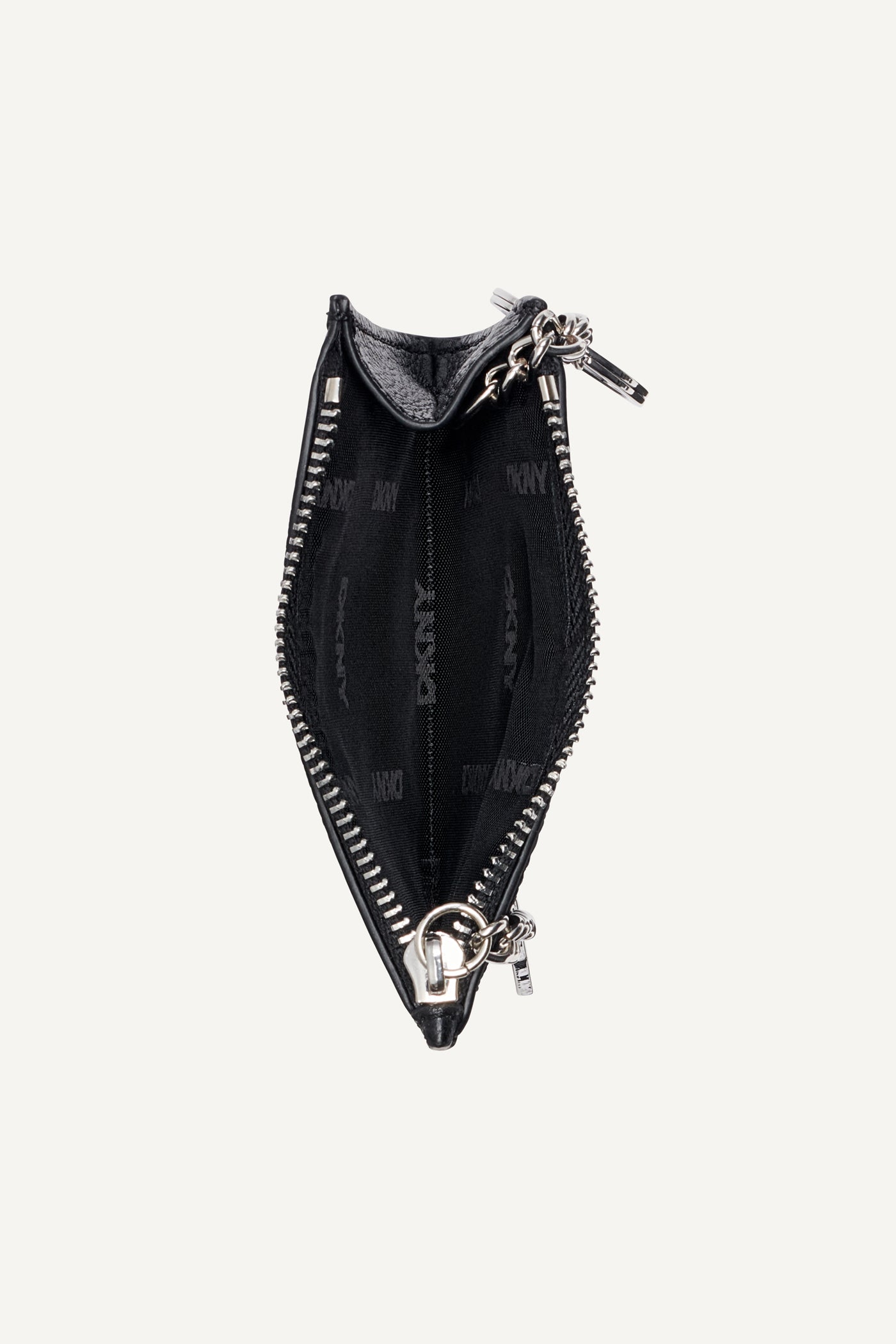 SARAH TOP ZIP CARD HOLDER VIEW 4 | DKNY Promo