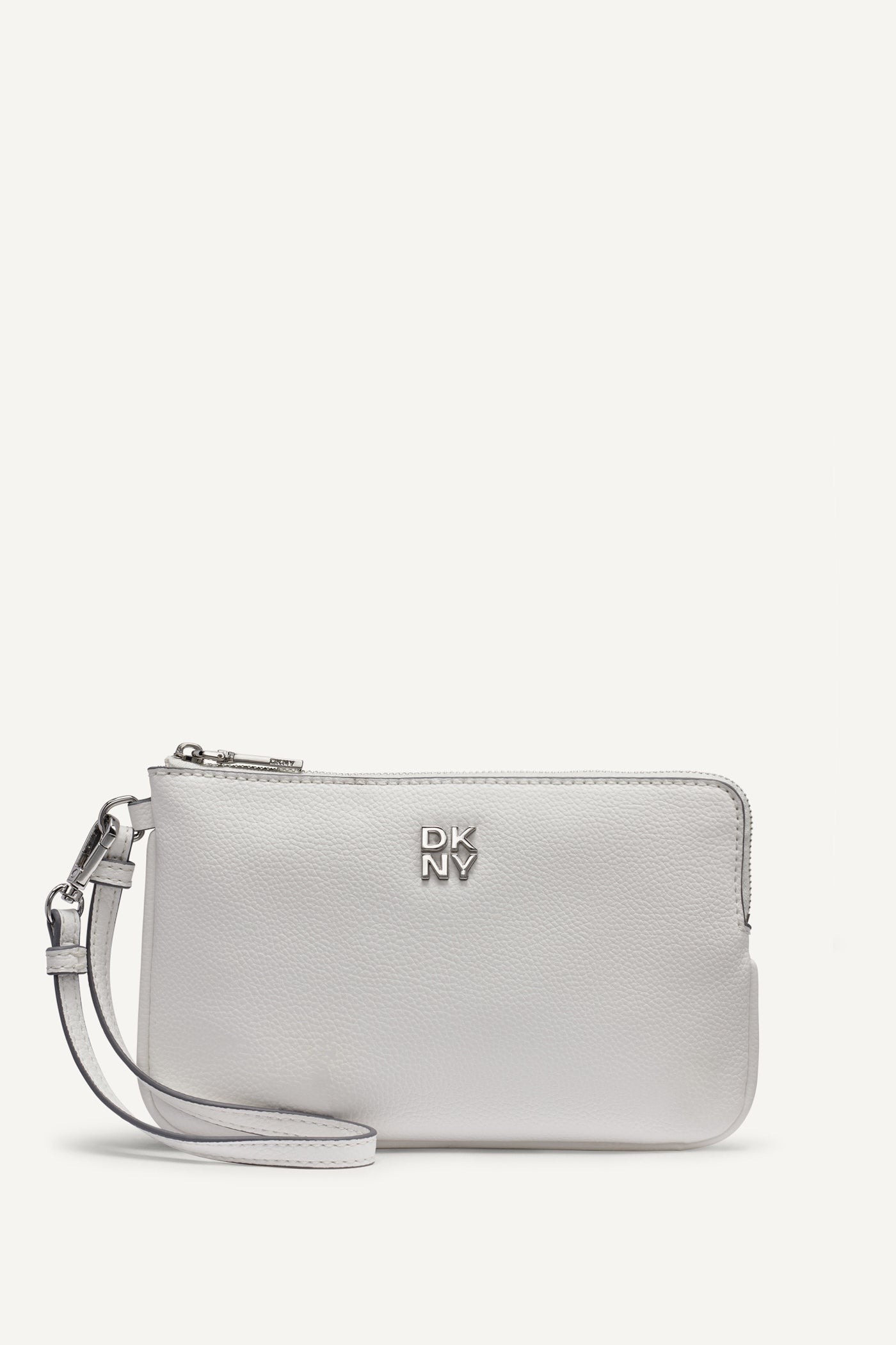 Marshmallow SARAH WRISTLET, FRONT VIEW | Bags