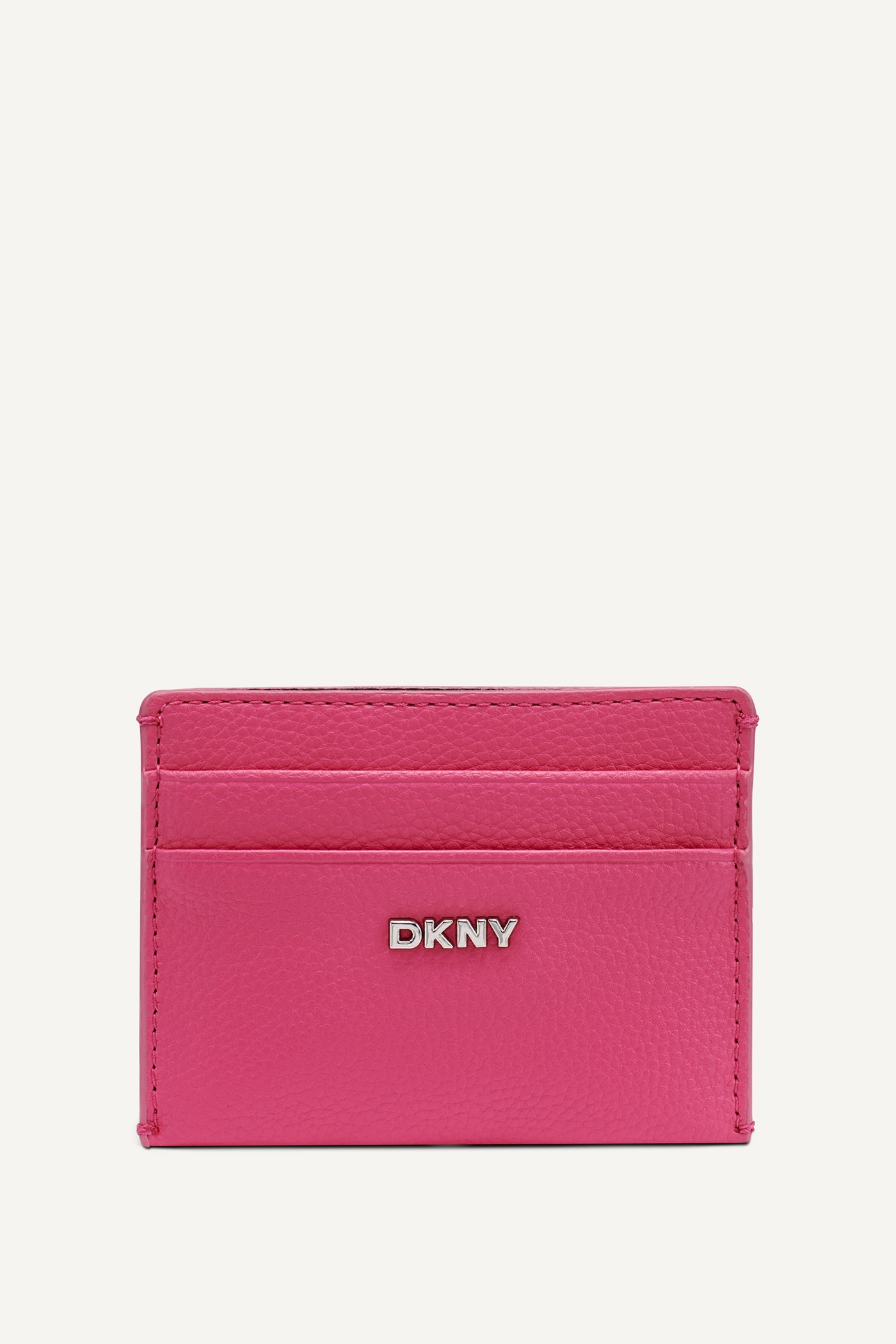 Hot Pink PAULA CARD CASE, FRONT VIEW | Bags