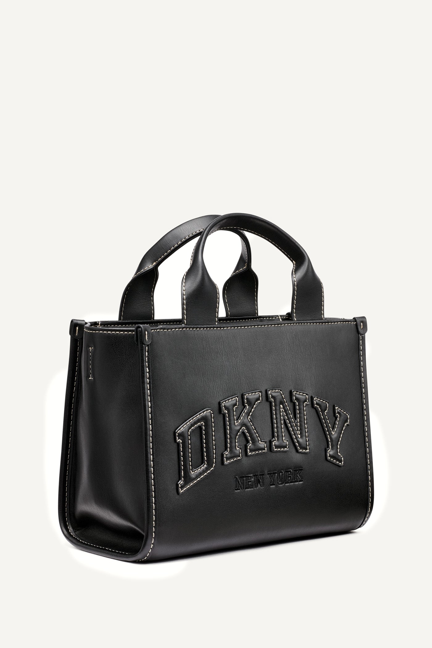 00s DKNY archive レザー ナイロン スリングバッグ 黒 y2k