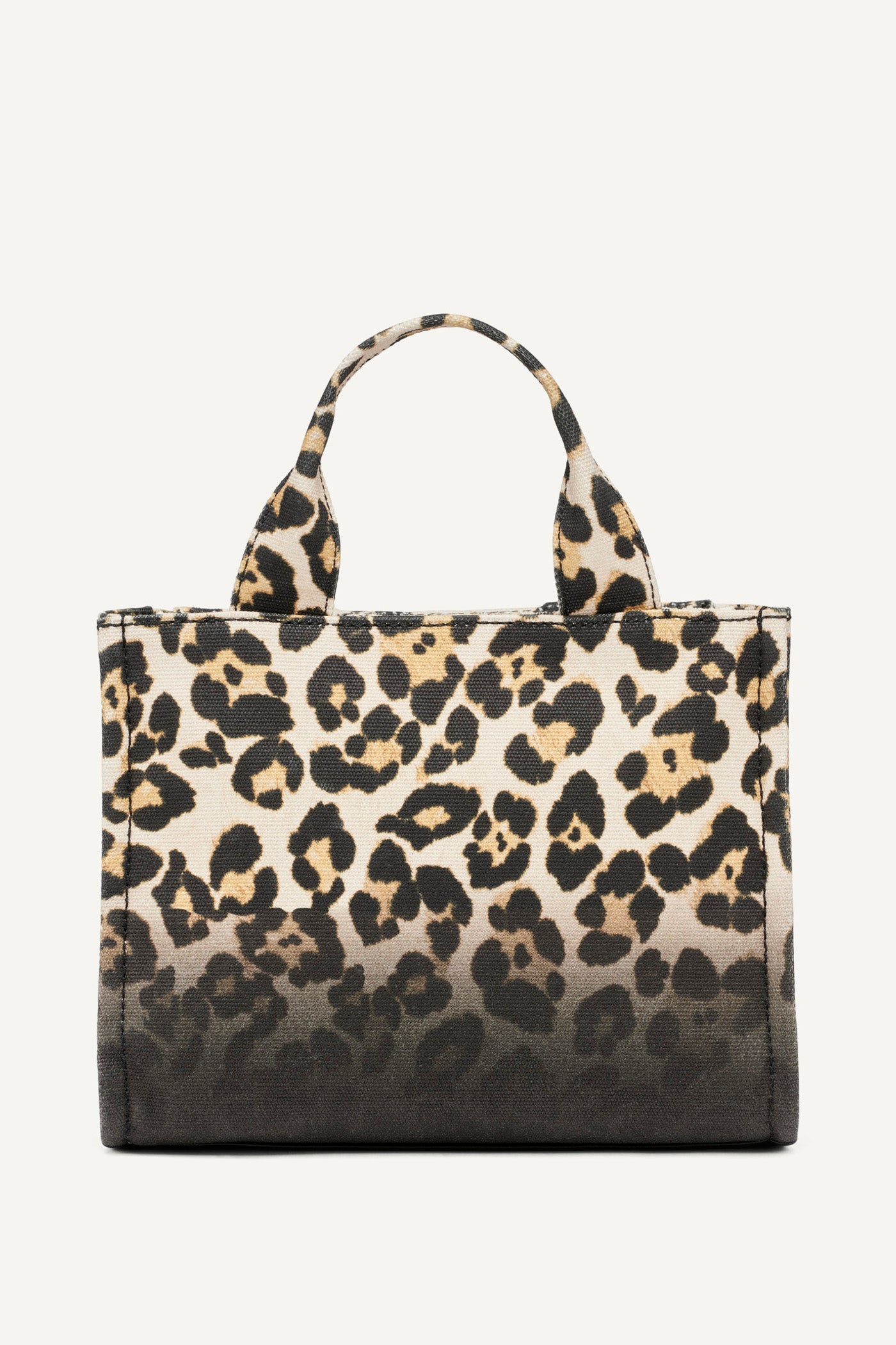 HADLEE LEOPARD PRINT SMALL LOGO TOTE VIEW 4 | The Hadlee