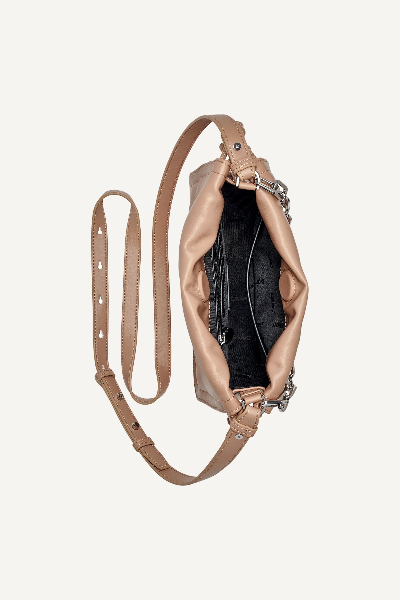 HALLE LOGO DRAWSTRING CROSSBODY BAG VIEW 4 | Crossbody Bags
