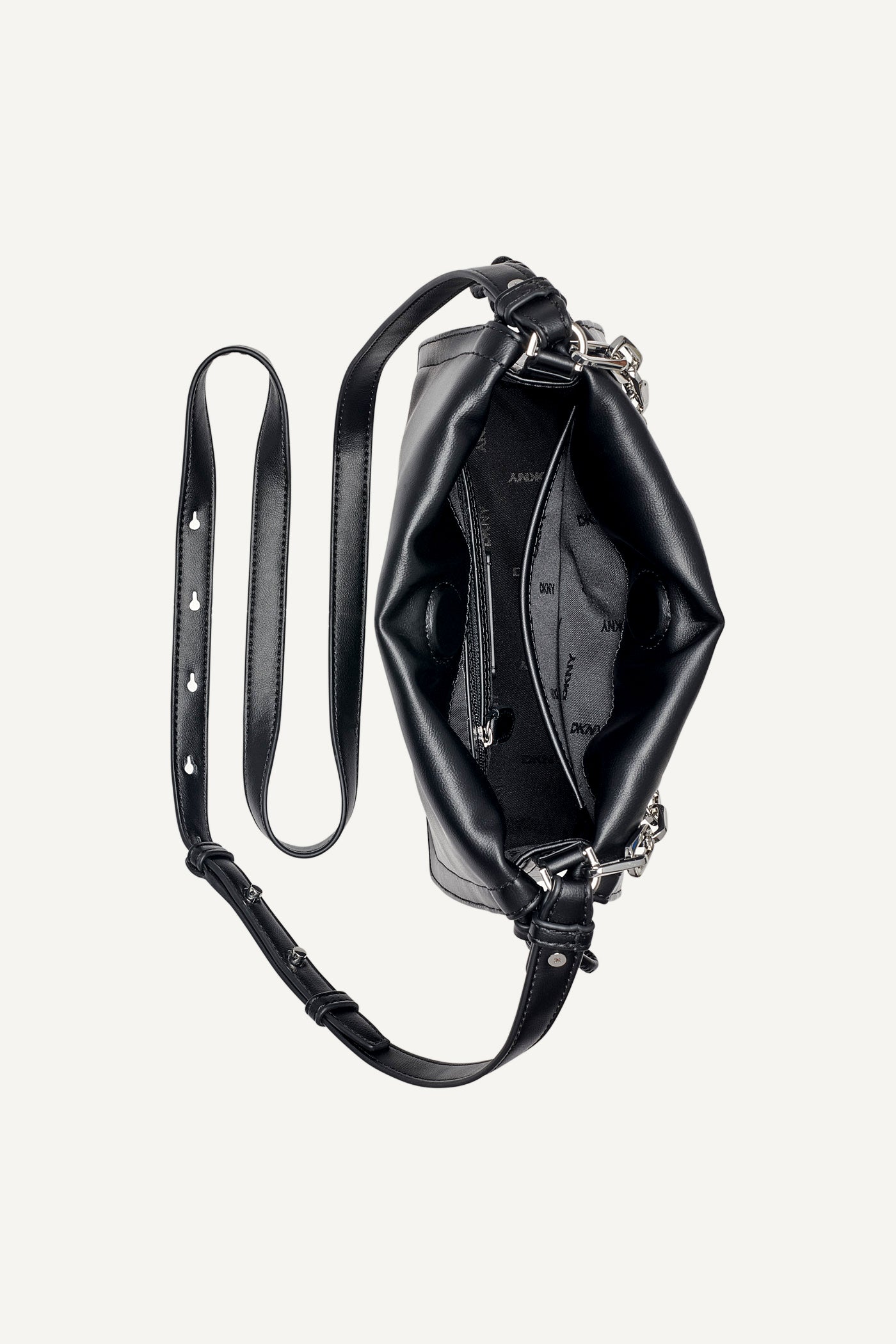 HALLE LOGO DRAWSTRING CROSSBODY BAG VIEW 4 | Crossbody Bags