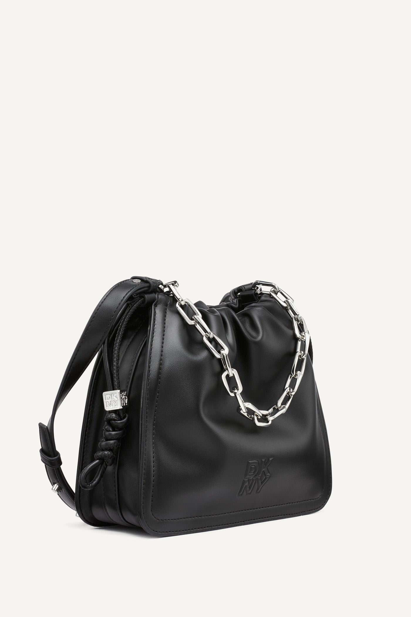 HALLE LOGO DRAWSTRING CROSSBODY BAG VIEW 3 | Crossbody Bags