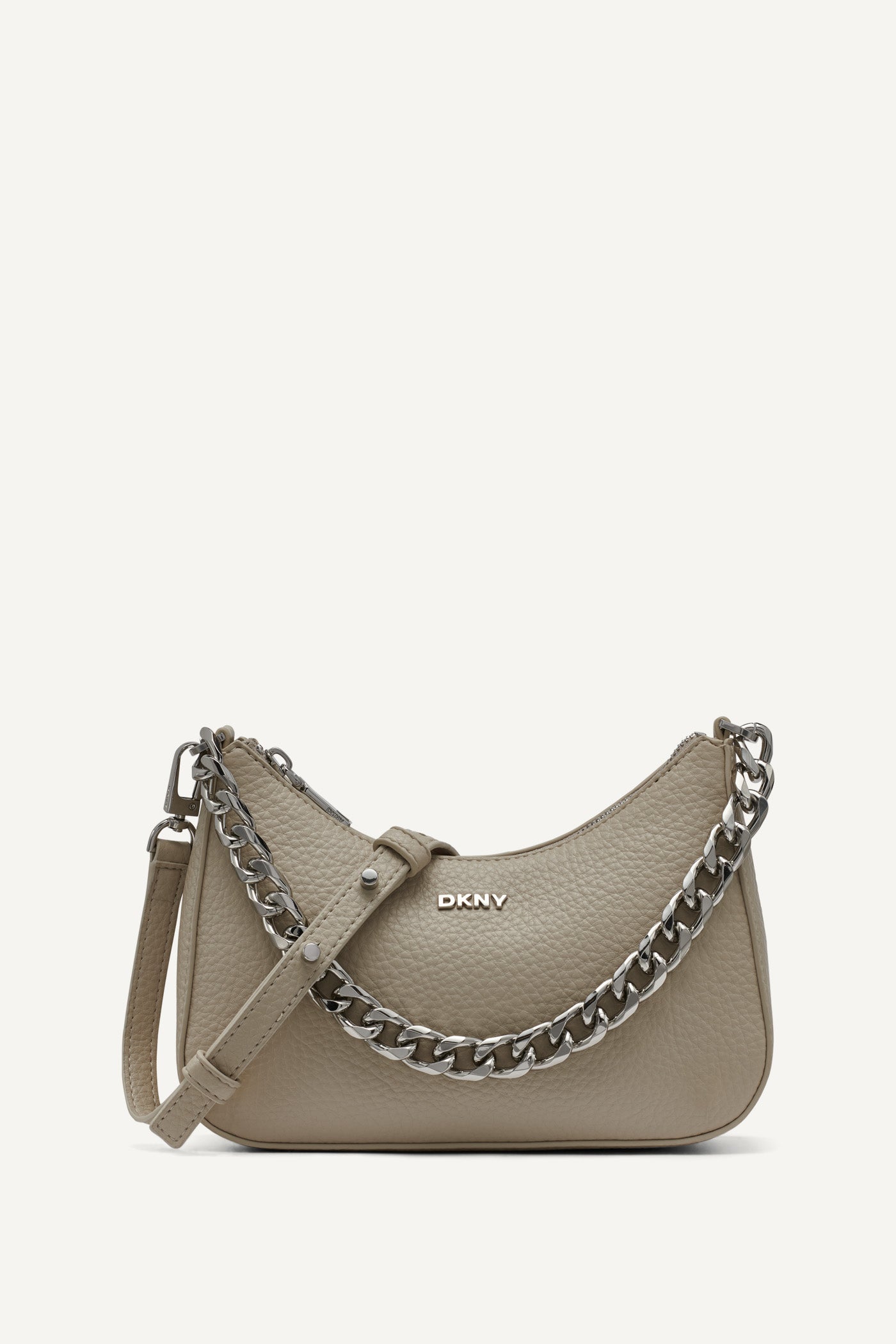LIGHT TAUPE JENNA DEMI CROSSBODY BAG, VIEW 1 | Summer Essentials