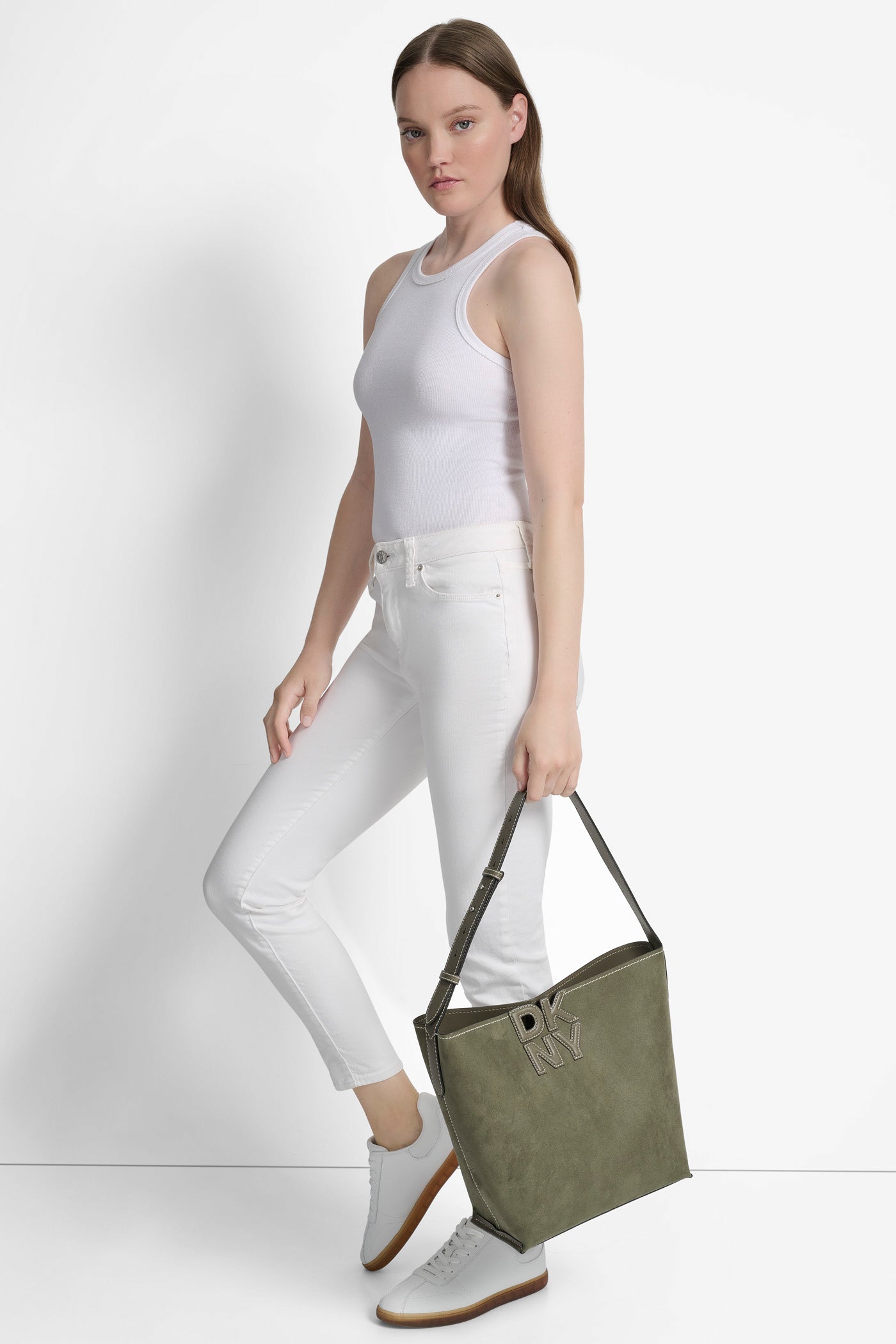 NICOLE LOGO BUCKET BAG VIEW 7 | 9-5 Edit