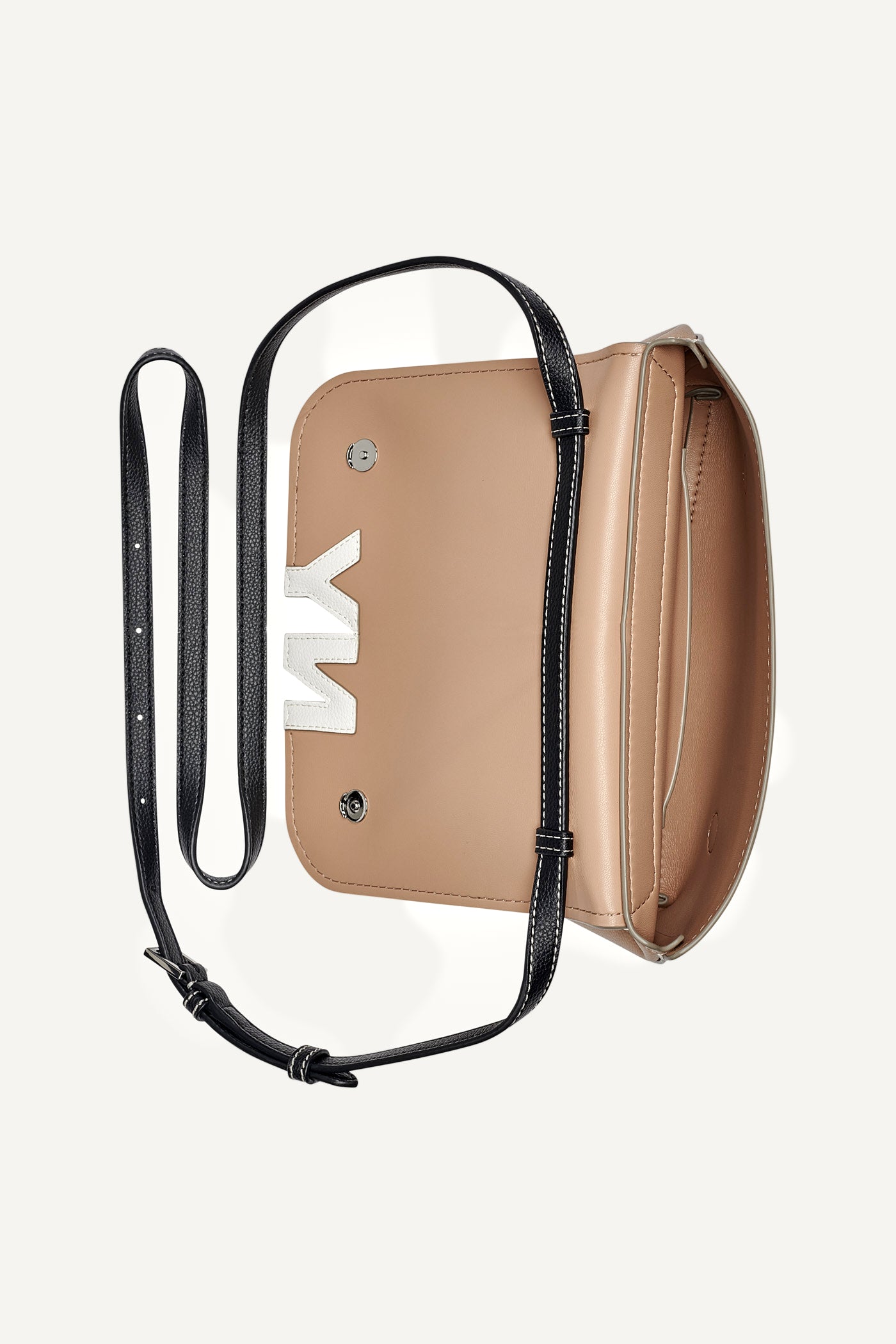 NICOLE LOGO EMBELLISHED CROSSBODY BAG VIEW 3 | Crossbody Bags