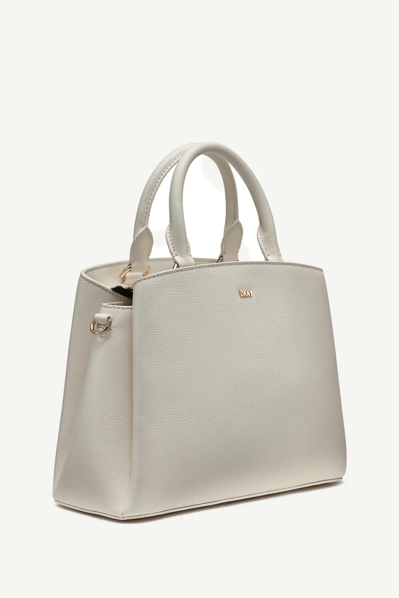 White PAIGE MEDIUM SATCHEL, BACK VIEW | 9-5 Edit