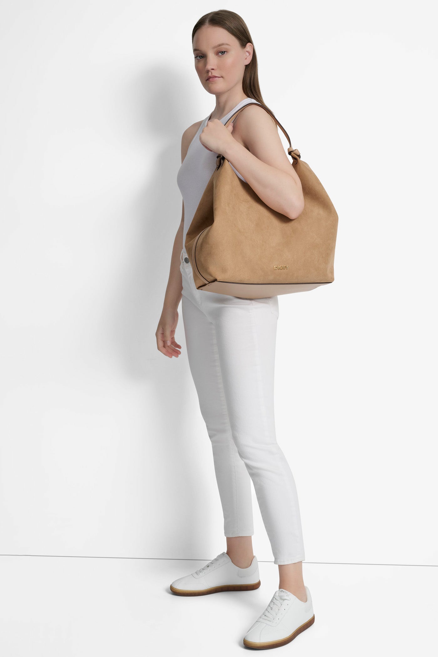 CAPPUCCINO PAULA COMMUTER LARGE TOTE, VIEW 2 | 9-5 Edit