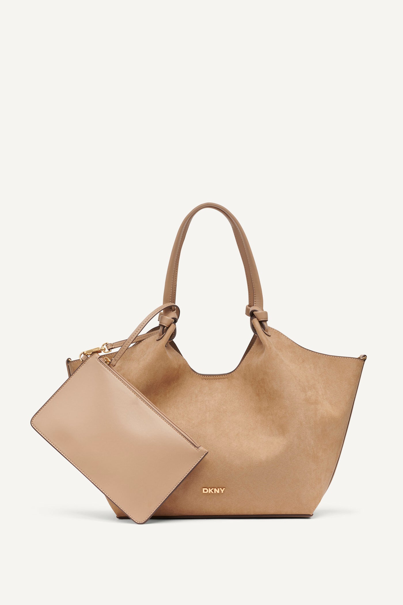 Cappuccino PAULA COMMUTER MEDIUM TOTE, FRONT VIEW | Summer Essentials