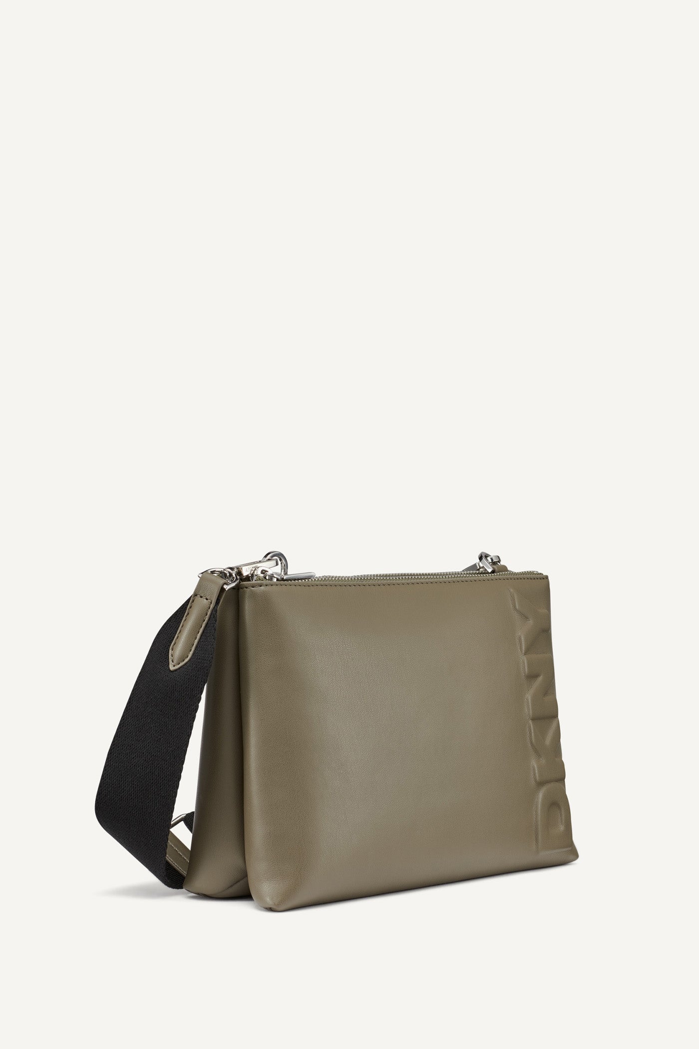 TINSLEY LOGO EMBOSSED CROSSBODY BAG VIEW 3 | Summer Essentials
