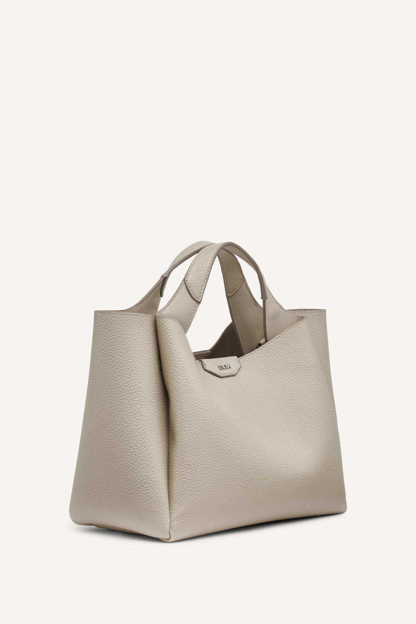LIGHT TAUPE WILLA SATCHEL BAG, BACK VIEW | Summer Essentials