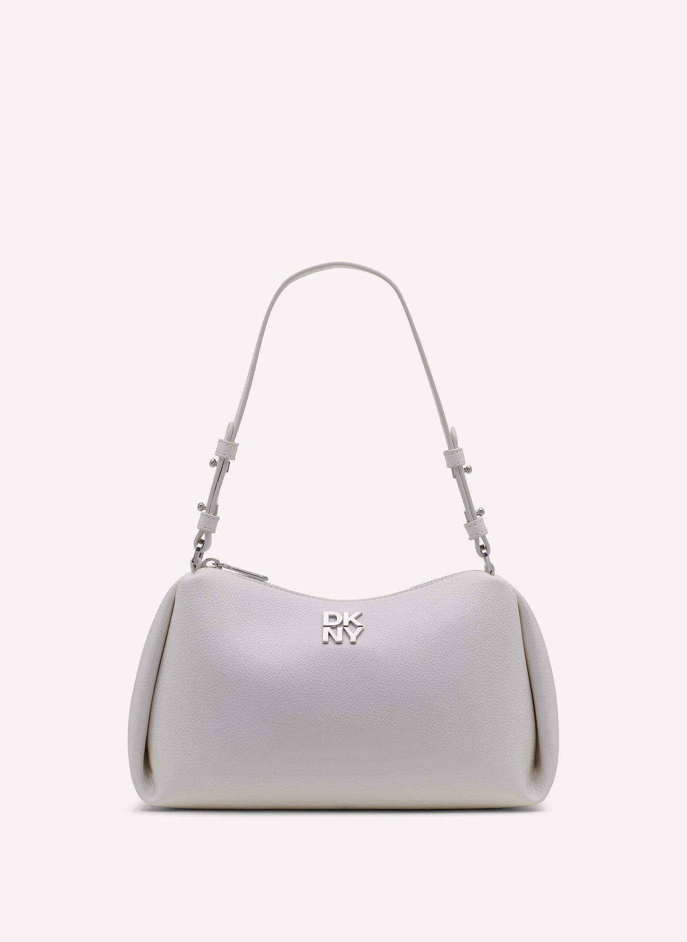 White REMY SHOULDER BAG, FRONT VIEW | Shoulder & Hobo Bags